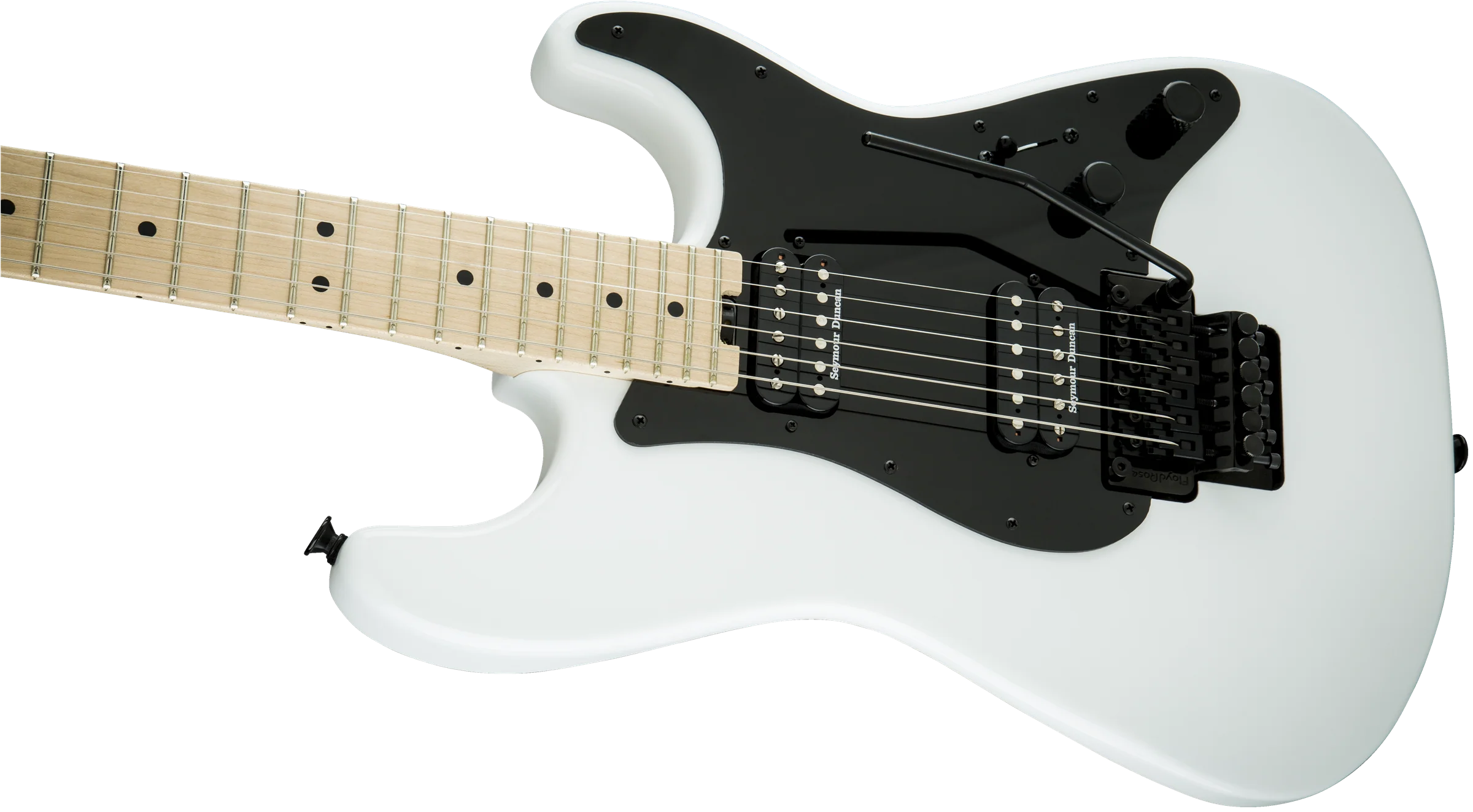 Charvel Pro-Mod So-Cal Style 1 HH FR Maple Fingerboard Snow White - Image 5