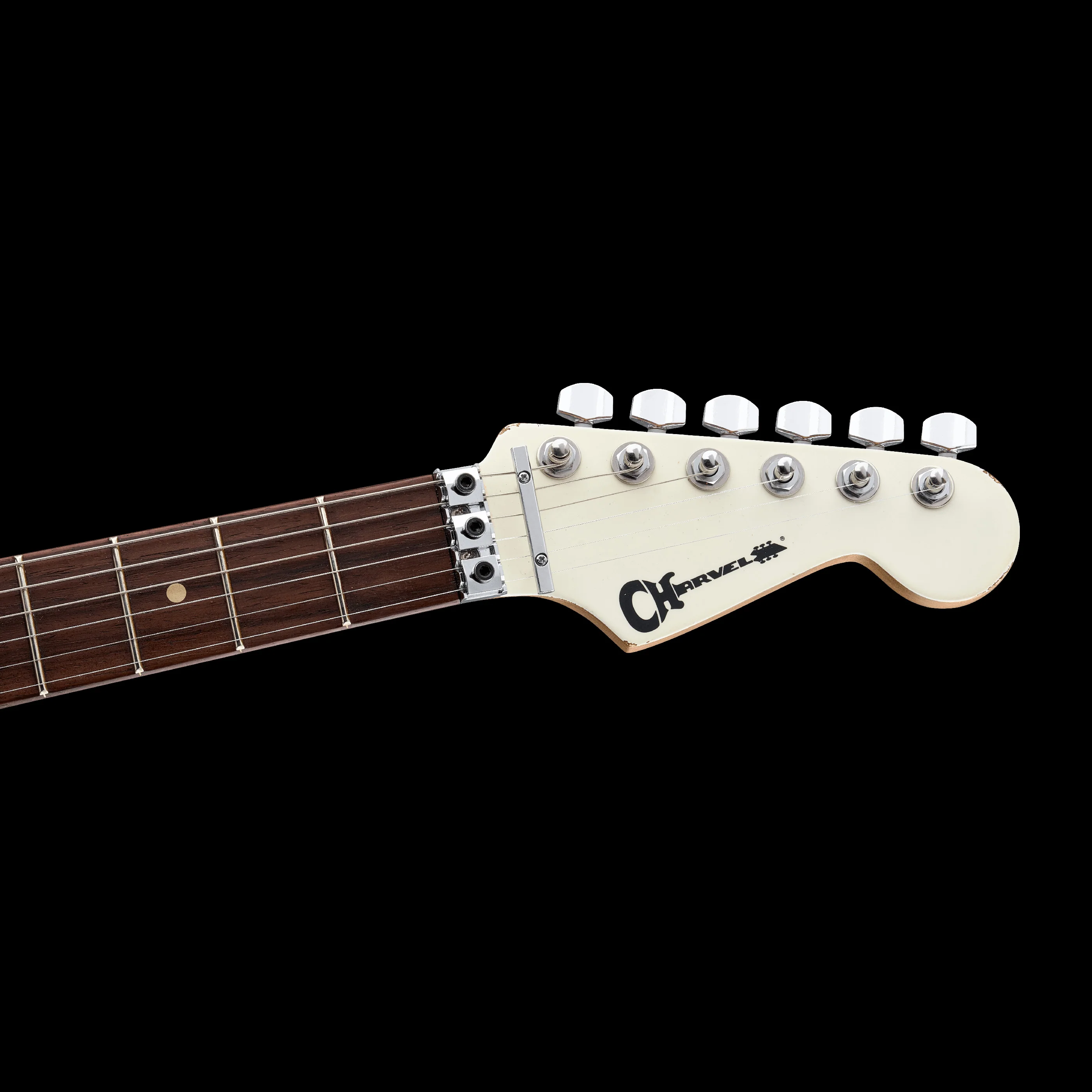 Charvel  Super-Stock So-Cal Style 1 HSH Aged Arctic with Case - Image 6