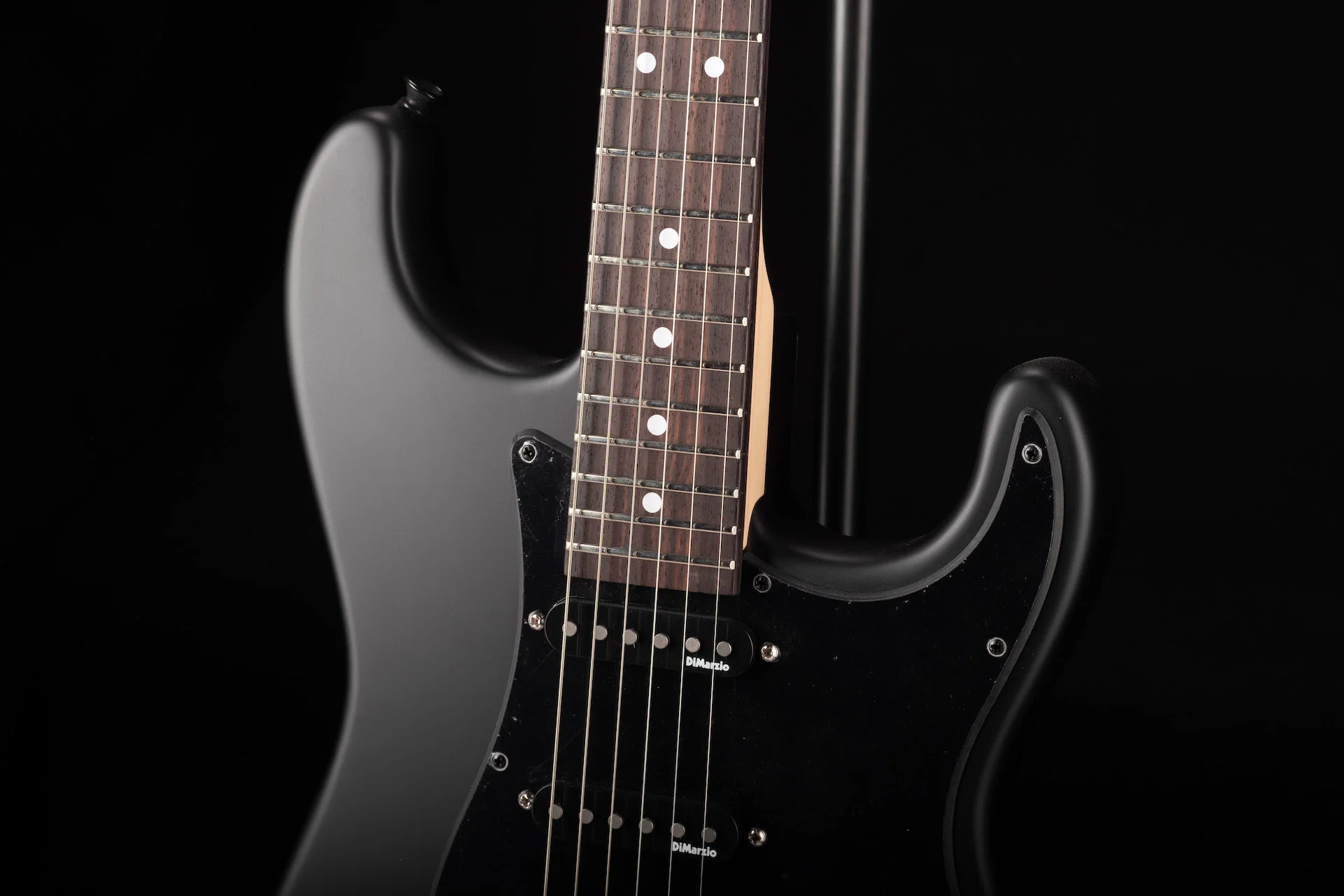 Charvel USA Select So-Cal HSS FR Pitch Black With Case - Image 3