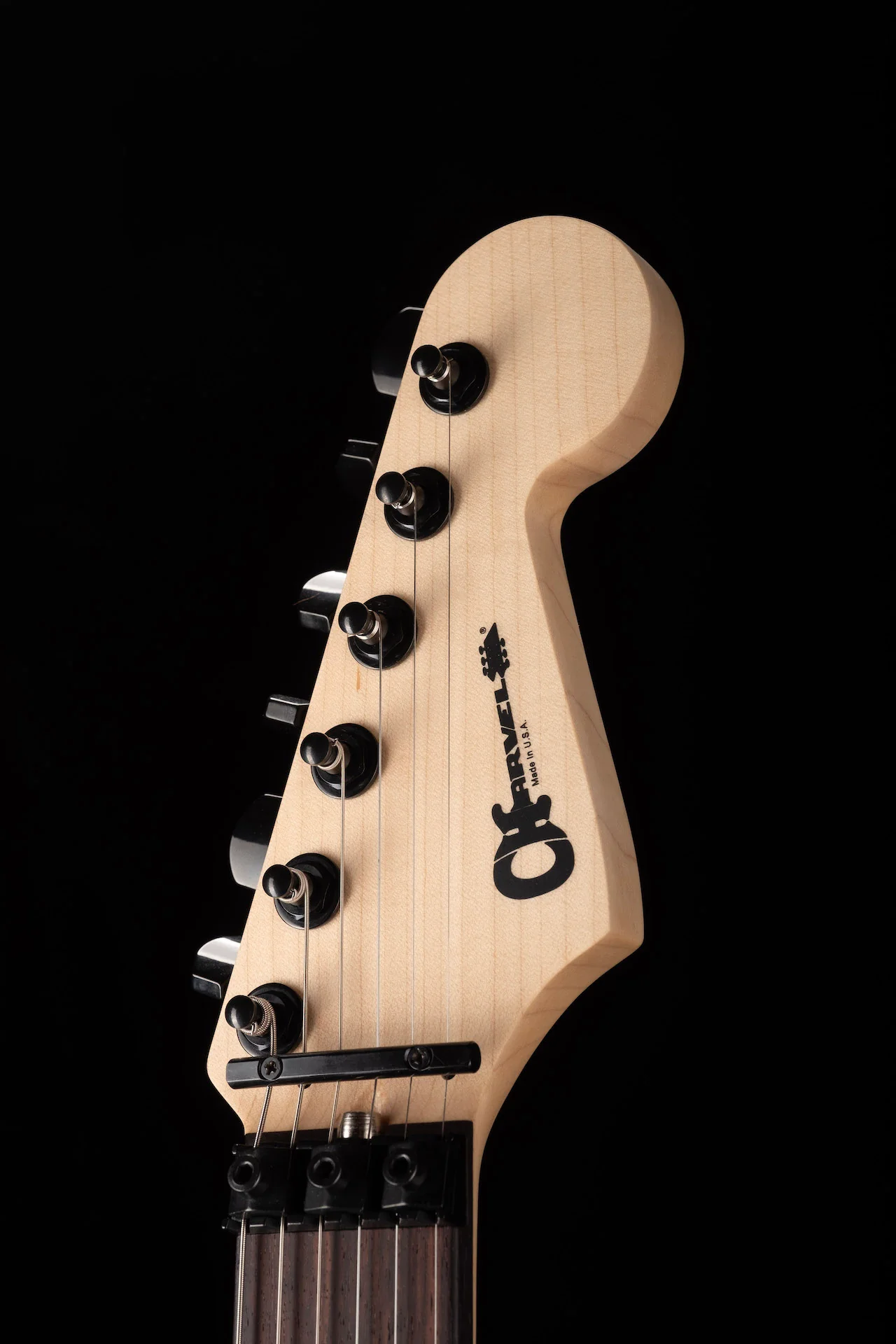 Charvel USA Select So-Cal HSS FR Pitch Black With Case - Image 8