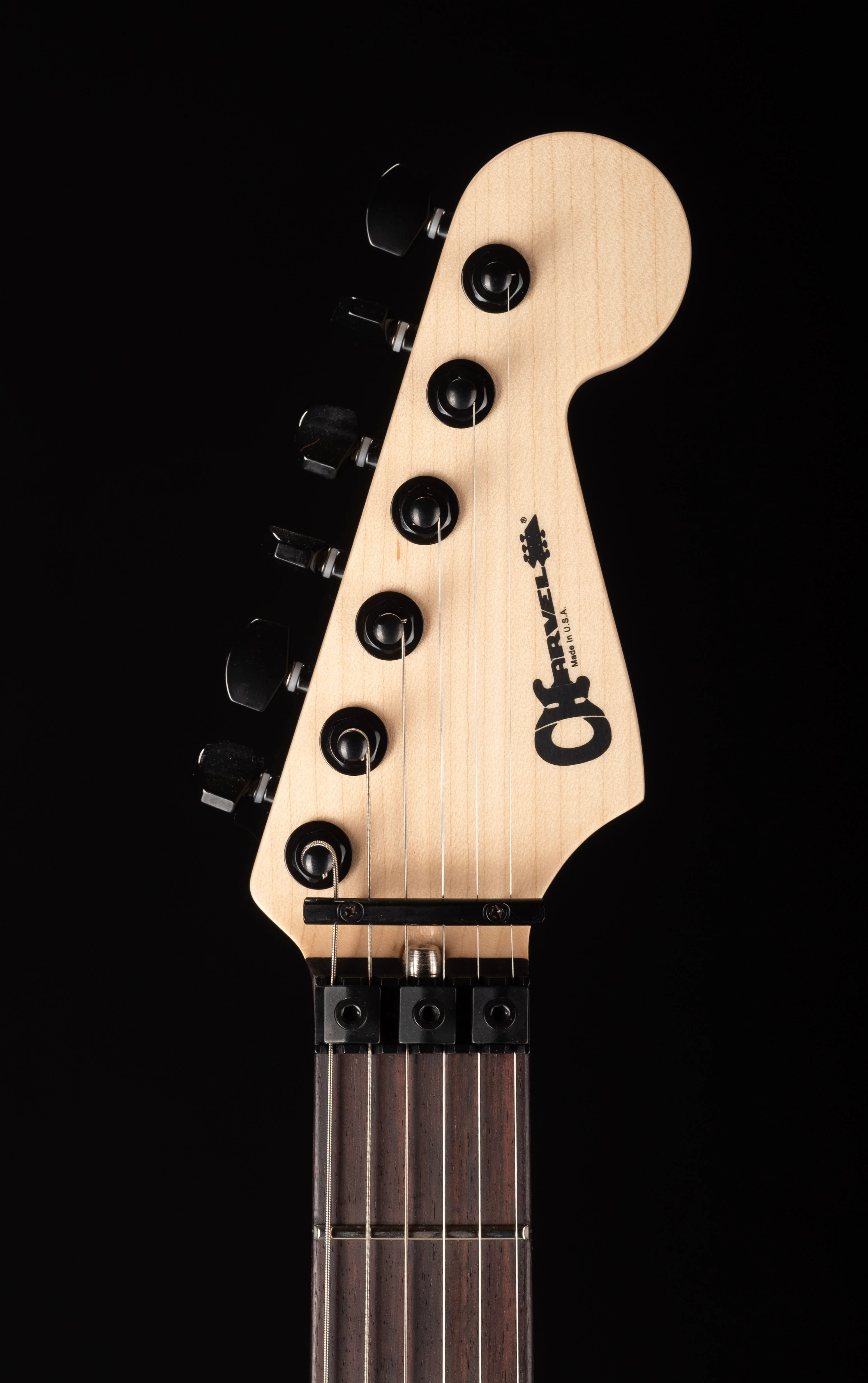 Charvel USA Select So-Cal HSS FR Pitch Black With Case - Image 9
