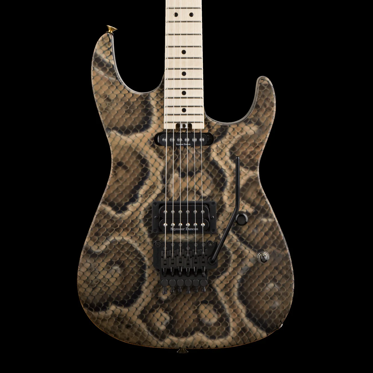Charvel Warren DeMartini USA Signature Snake Snakeskin With Case