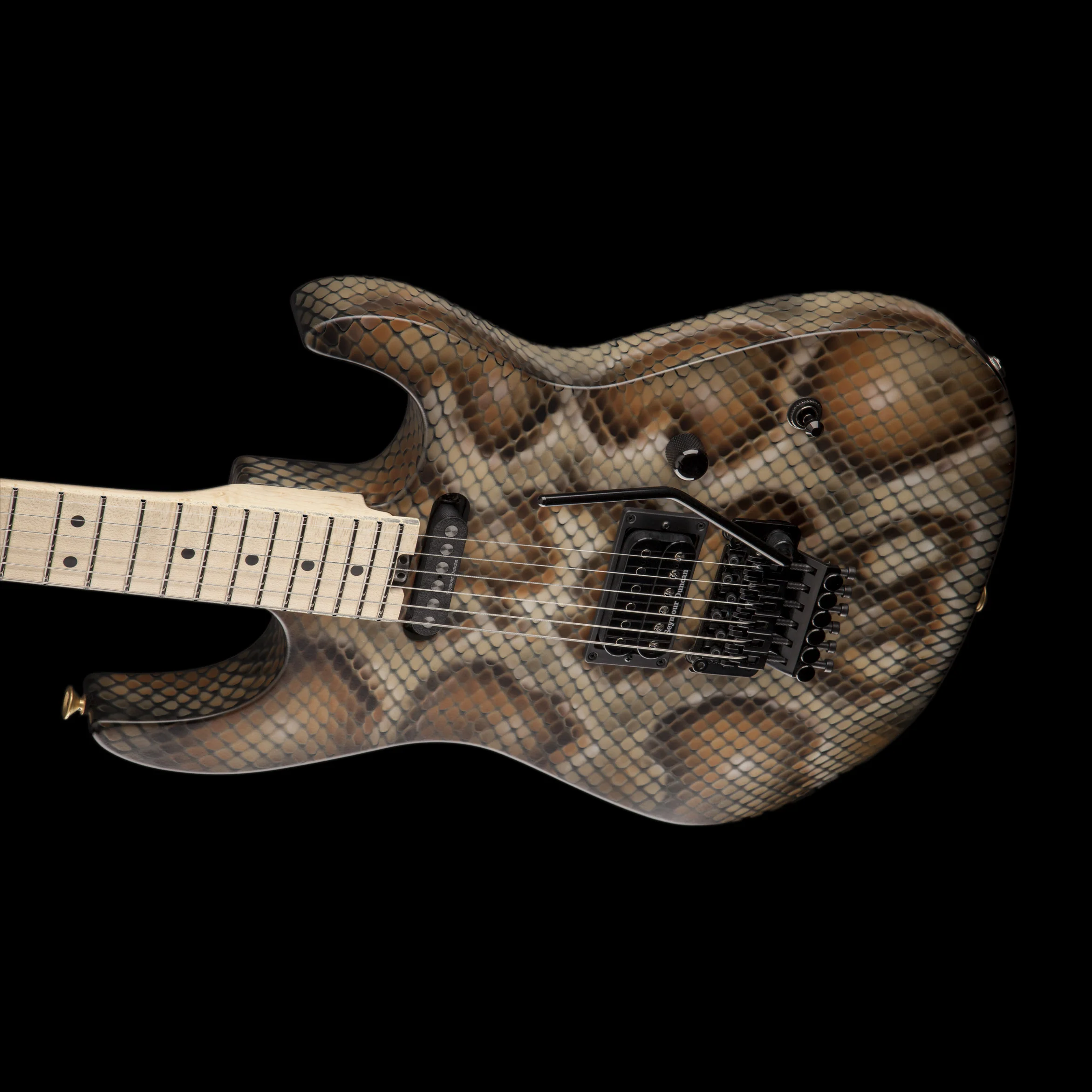 Charvel Warren DeMartini USA Signature Snake Snakeskin With Case - Image 4