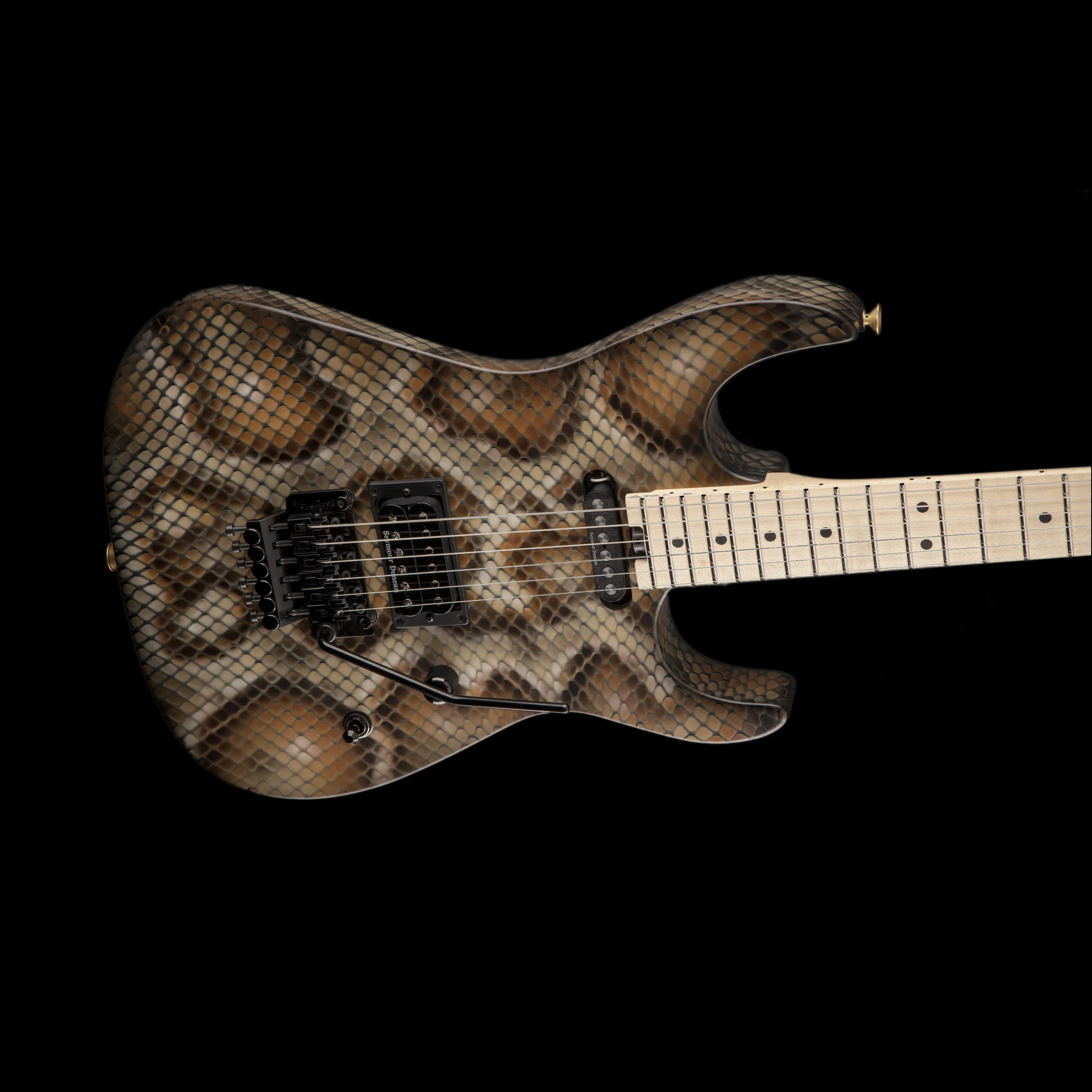 Charvel Warren DeMartini USA Signature Snake Snakeskin With Case - Image 6