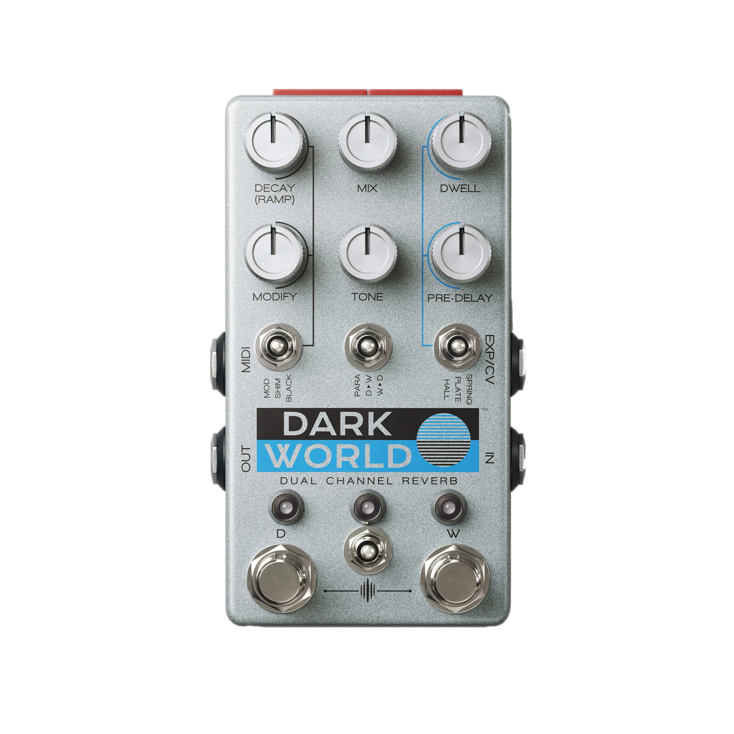 Chase Bliss Audio Dark World Dual Channel Reverb Guitar Effect Pedal