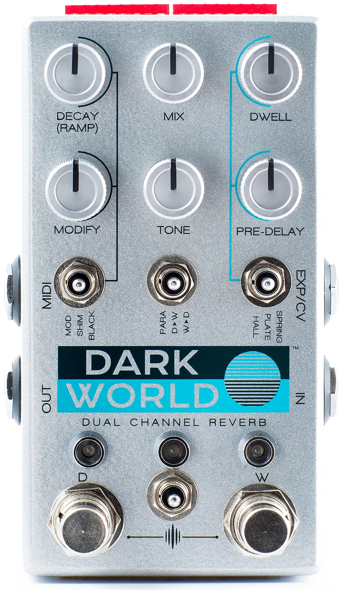 Chase Bliss Audio Dark World Dual Channel Reverb Guitar Effect Pedal - Image 2
