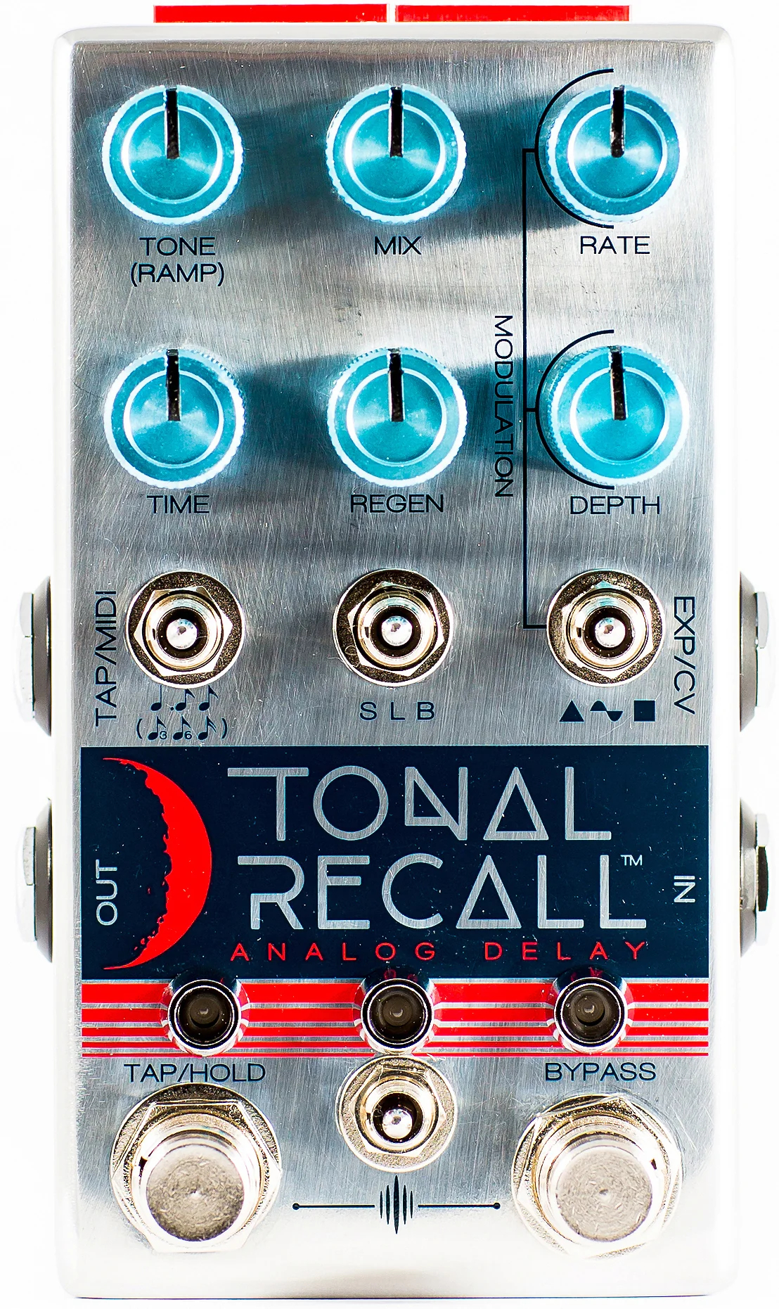Chase Bliss Audio Tonal Recall Blue Knob Analog Delay Guitar Effect Pedal