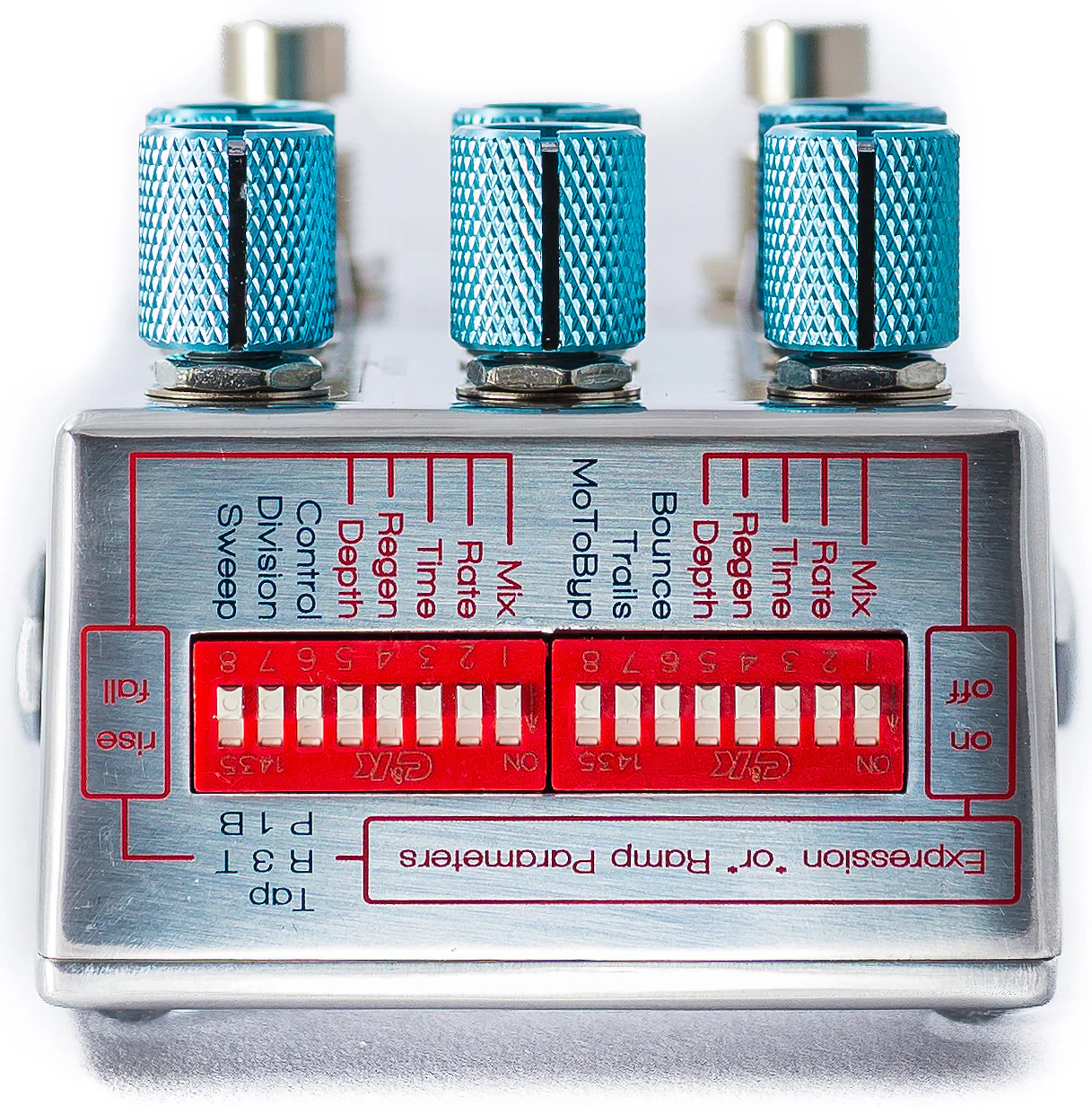 Chase Bliss Audio Tonal Recall Blue Knob Analog Delay Guitar Effect Pedal - Image 2