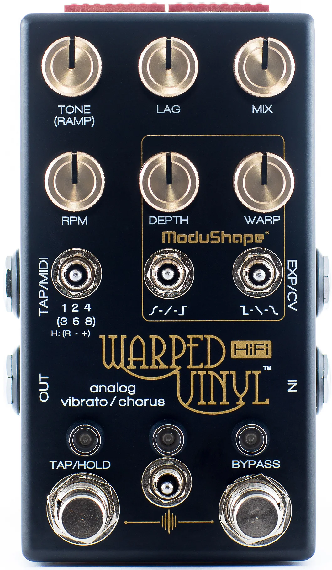 Chase Bliss Audio Warped Vinyl HiFi Analog Vibrato Chorus Guitar Effect Pedal - Image 2
