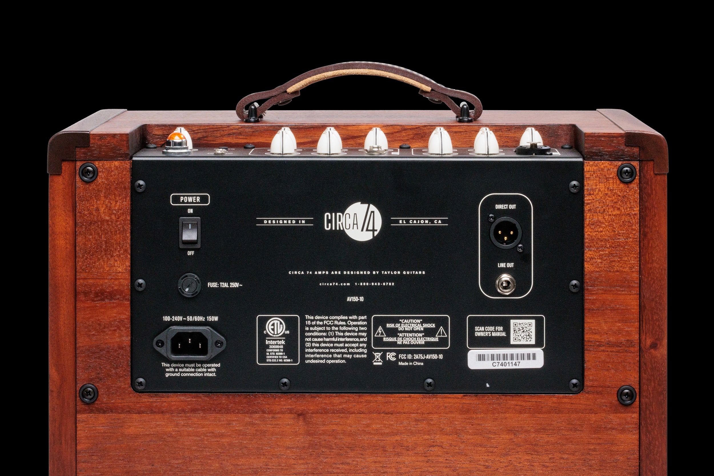 Circa 74 AV150-10 Acoustic Guitar/Vocal Amplifier - Image 2