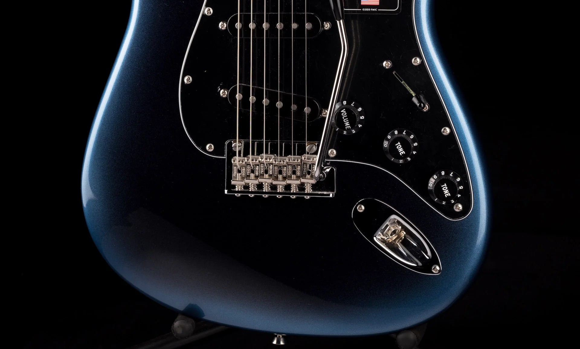 Fender American Professional II Stratocaster Rosewood Fingerboard Dark Night Electric Guitar With Case ***B-STOCK*** - Image 5