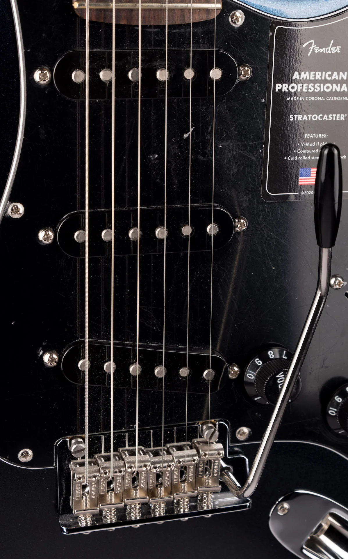 Fender American Professional II Stratocaster Rosewood Fingerboard Dark Night Electric Guitar With Case ***B-STOCK*** - Image 7