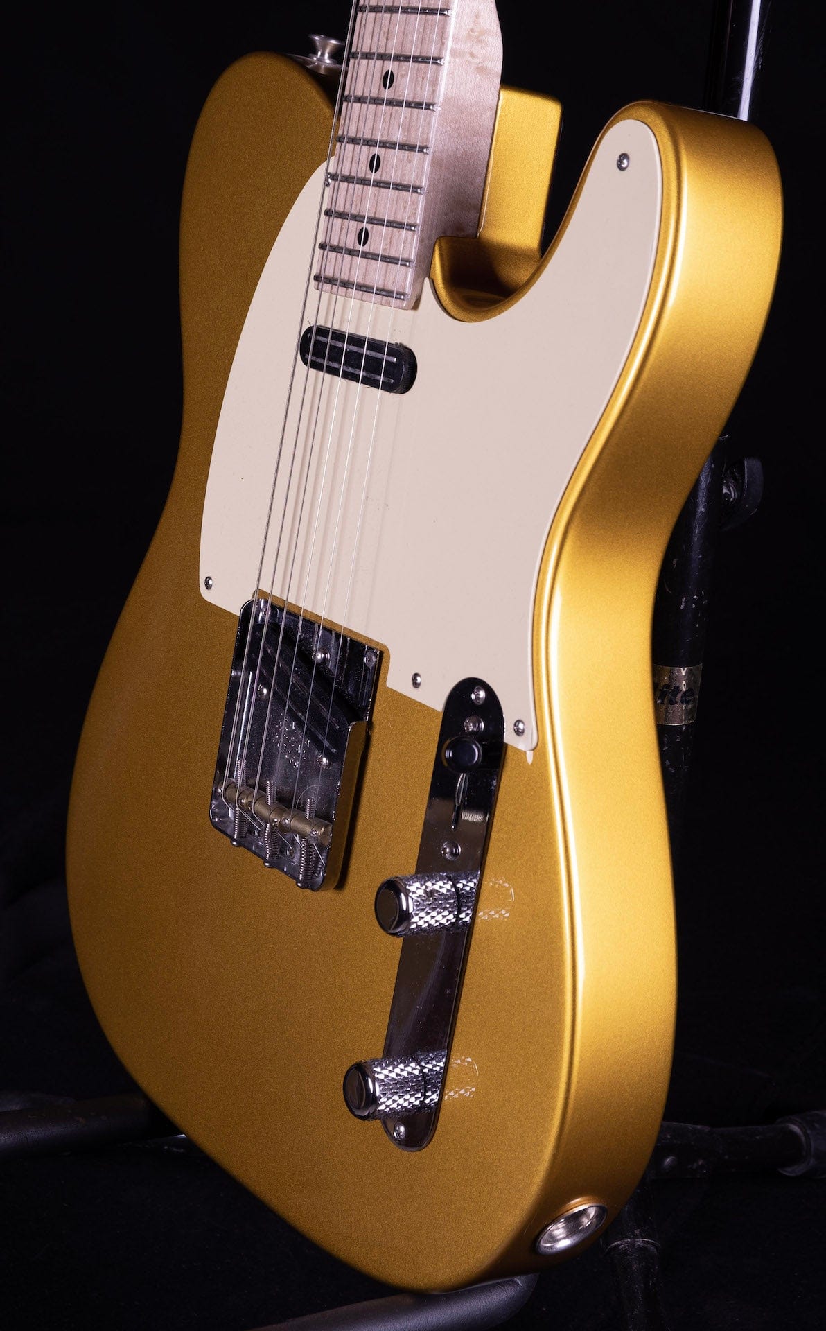 Used Fender Artist Series Custom Shop Danny Gatton Signature Model Telecaster Frost Gold - Image 3