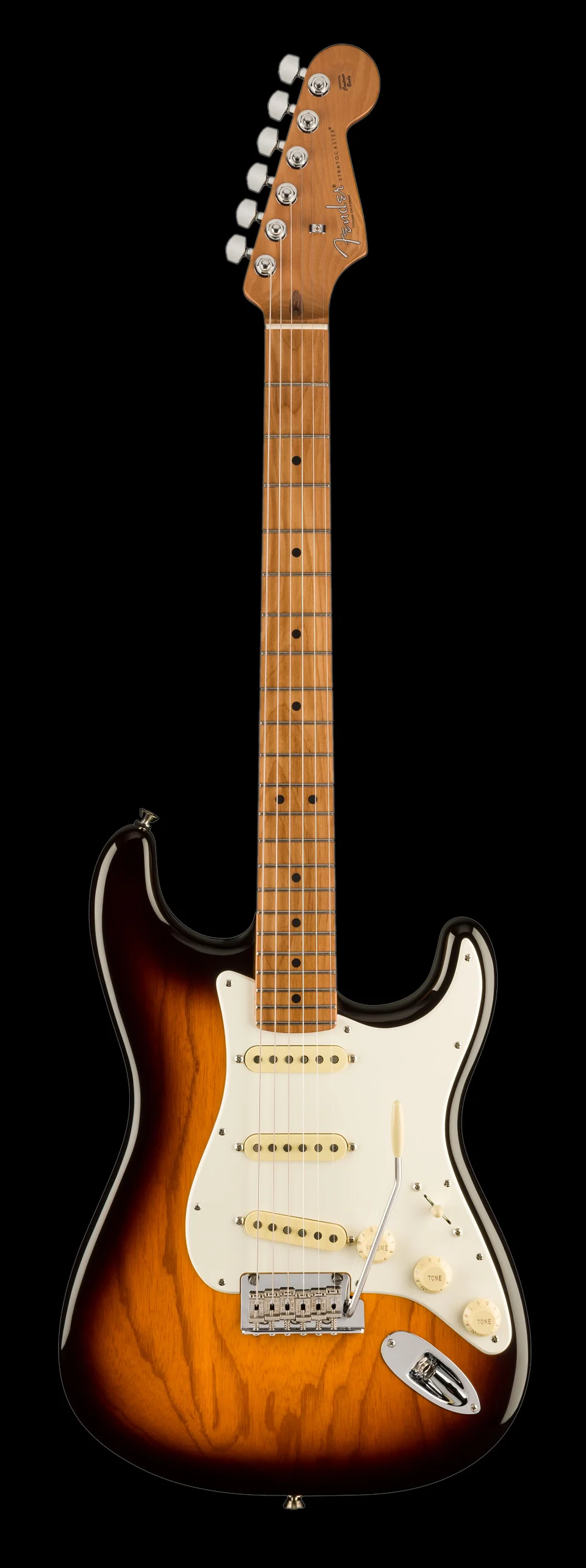 Fender Dealer Exclusive American Professional II Stratocaster Roasted Maple 2-Tone Sunburst with Case - Image 2