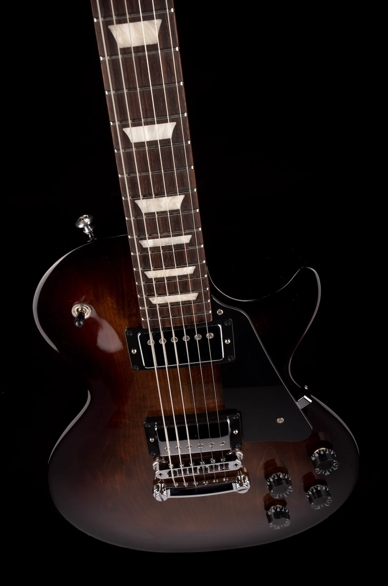 Pre Owned 2022 Gibson Les Paul Studio Electric Guitar Smokehouse Burst With Soft Case - Image 4