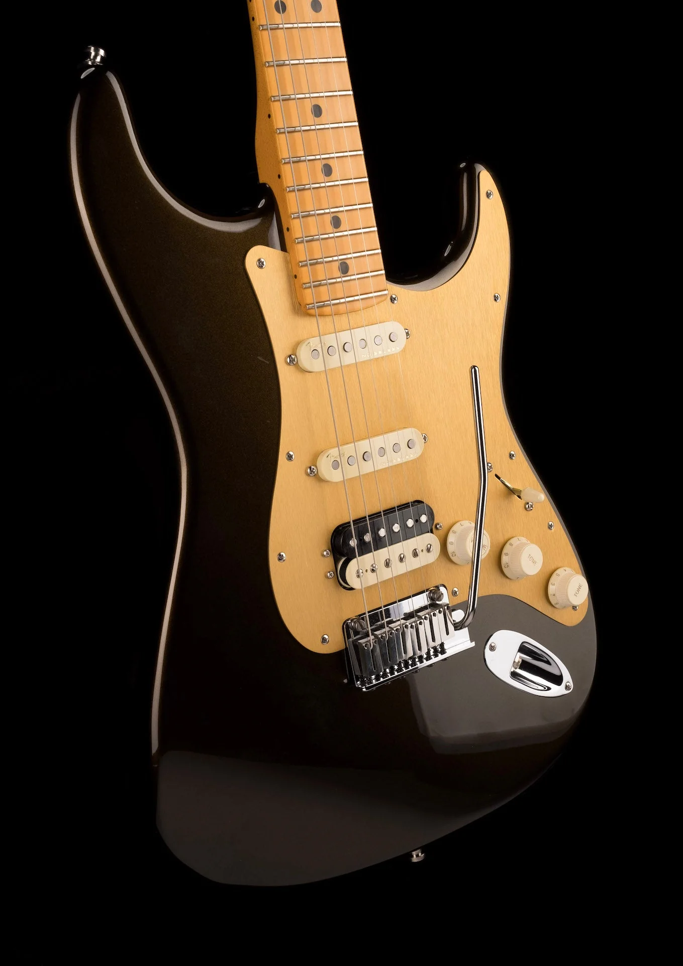 Used 2023 Fender American Ultra Stratocaster HSS Texas Tea With OHSC - Image 10