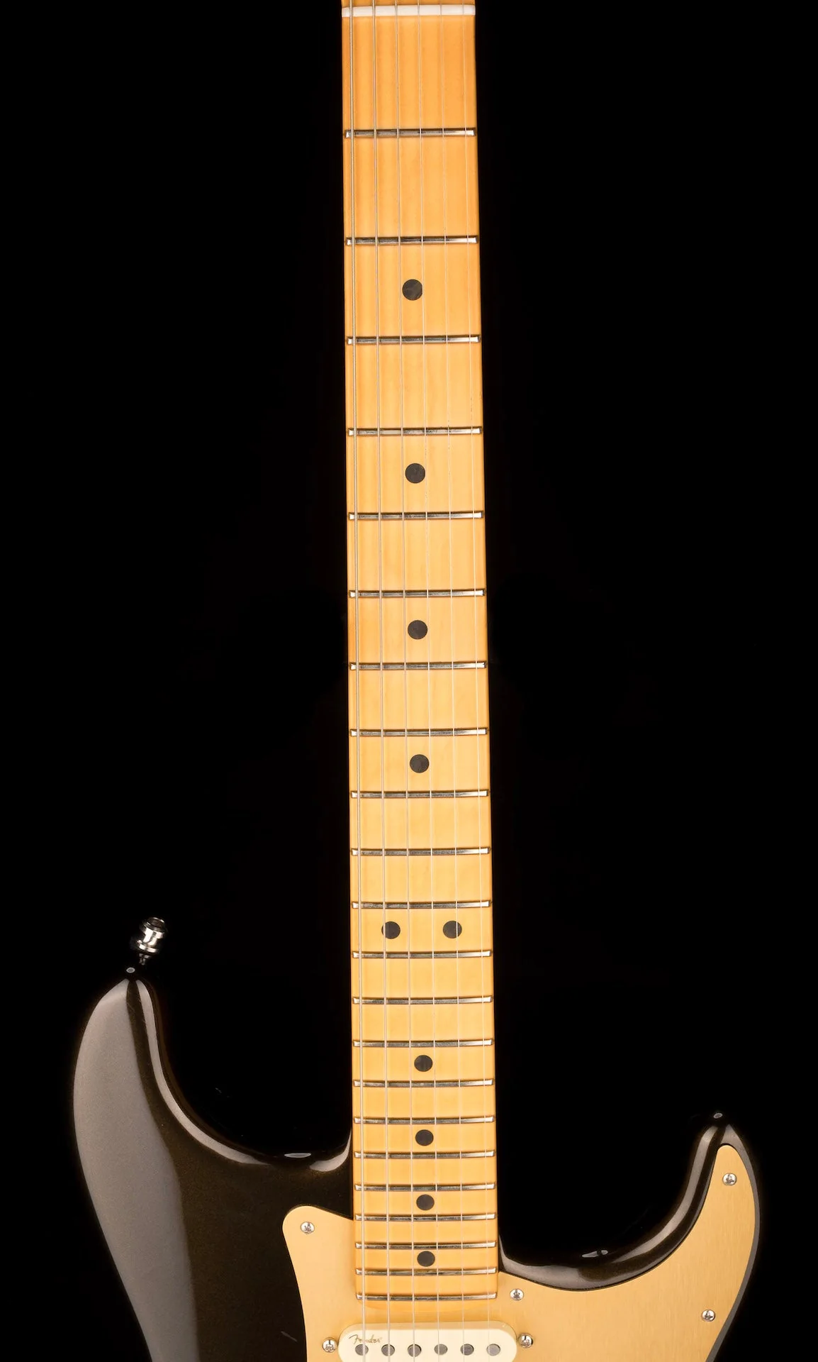 Used 2023 Fender American Ultra Stratocaster HSS Texas Tea With OHSC - Image 11