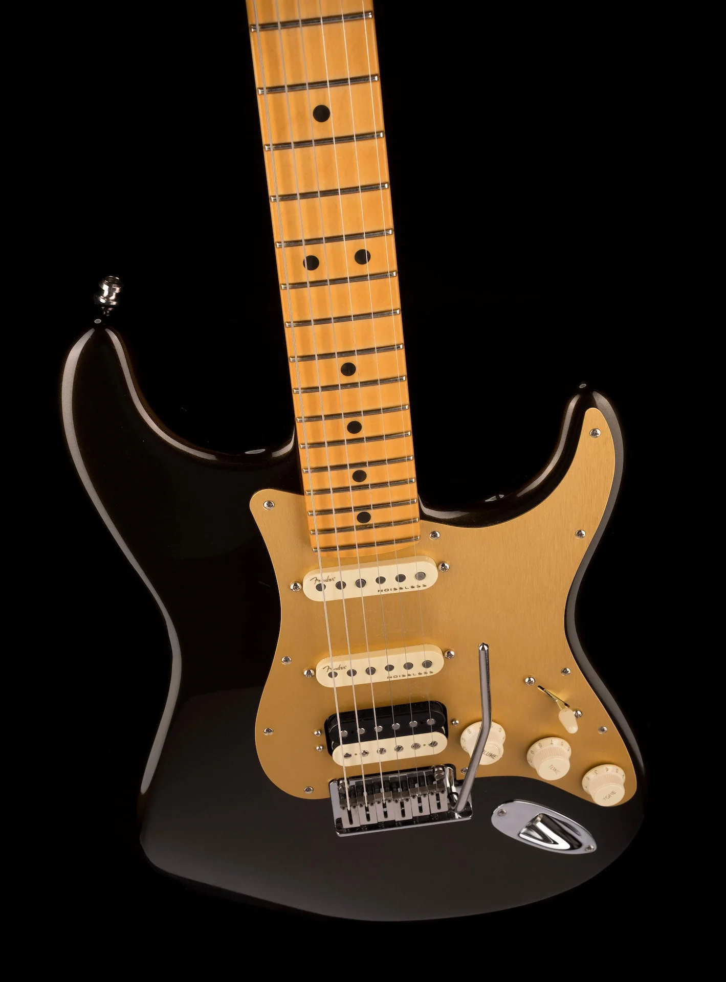 Used 2023 Fender American Ultra Stratocaster HSS Texas Tea With OHSC - Image 4