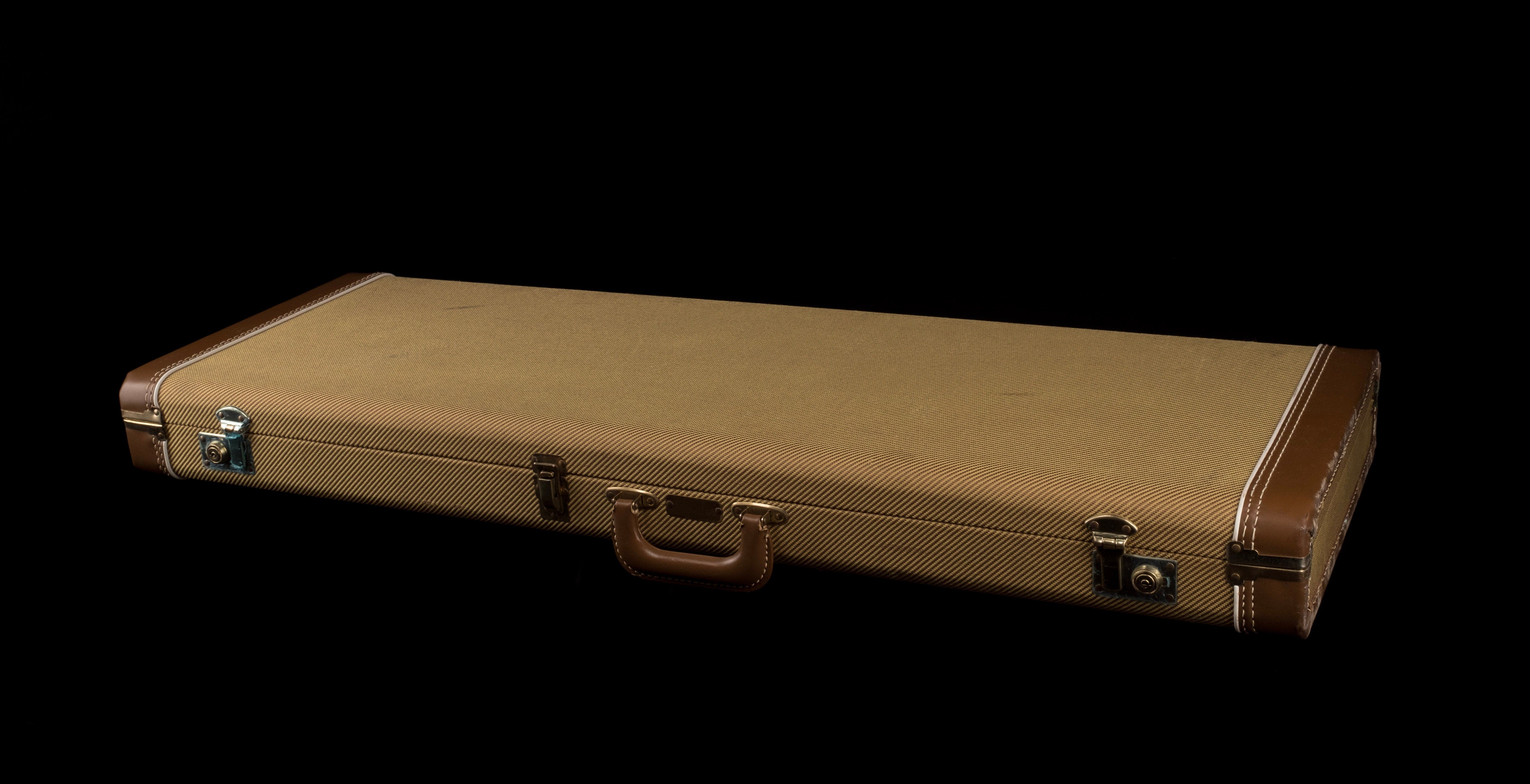 Used Fender G&G Tweed Stratocaster Telecaster Case Orange Interior - 2 - Image 3