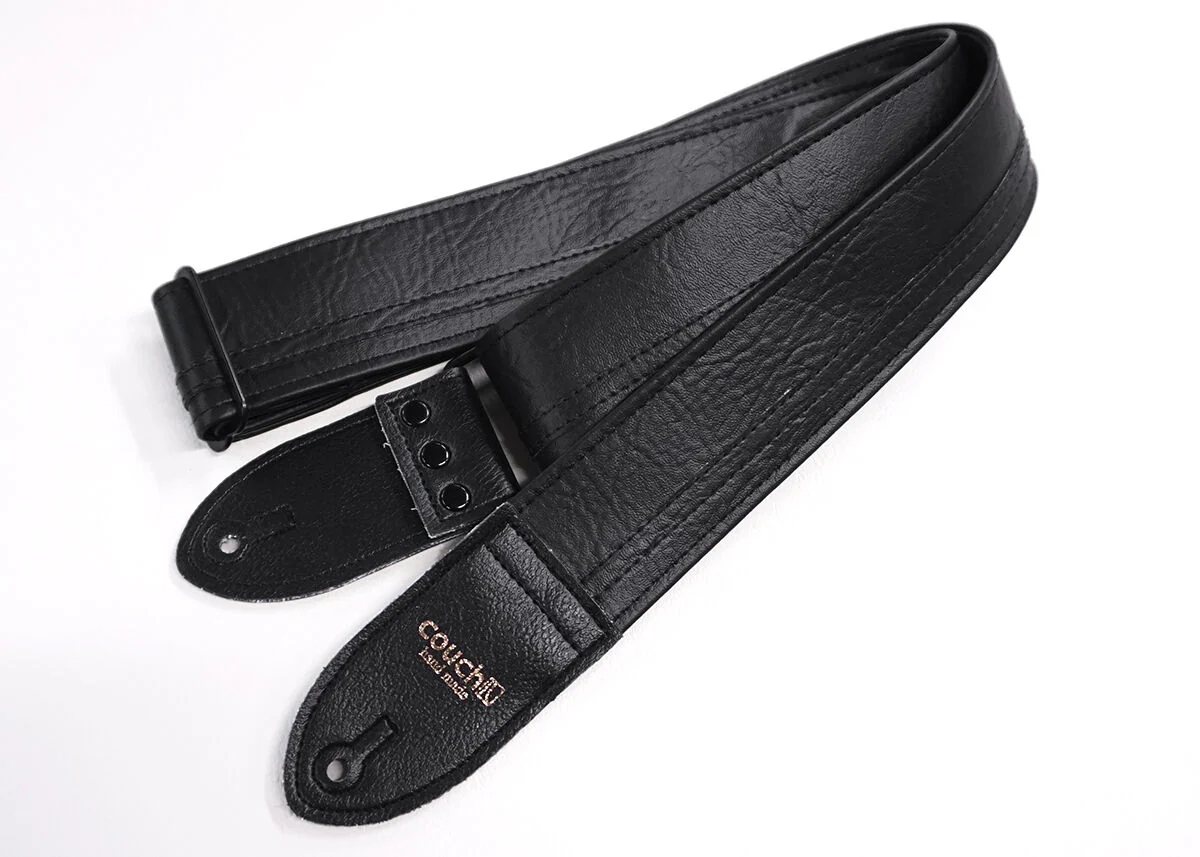 Couch All Black Racer X Guitar Strap - RX050