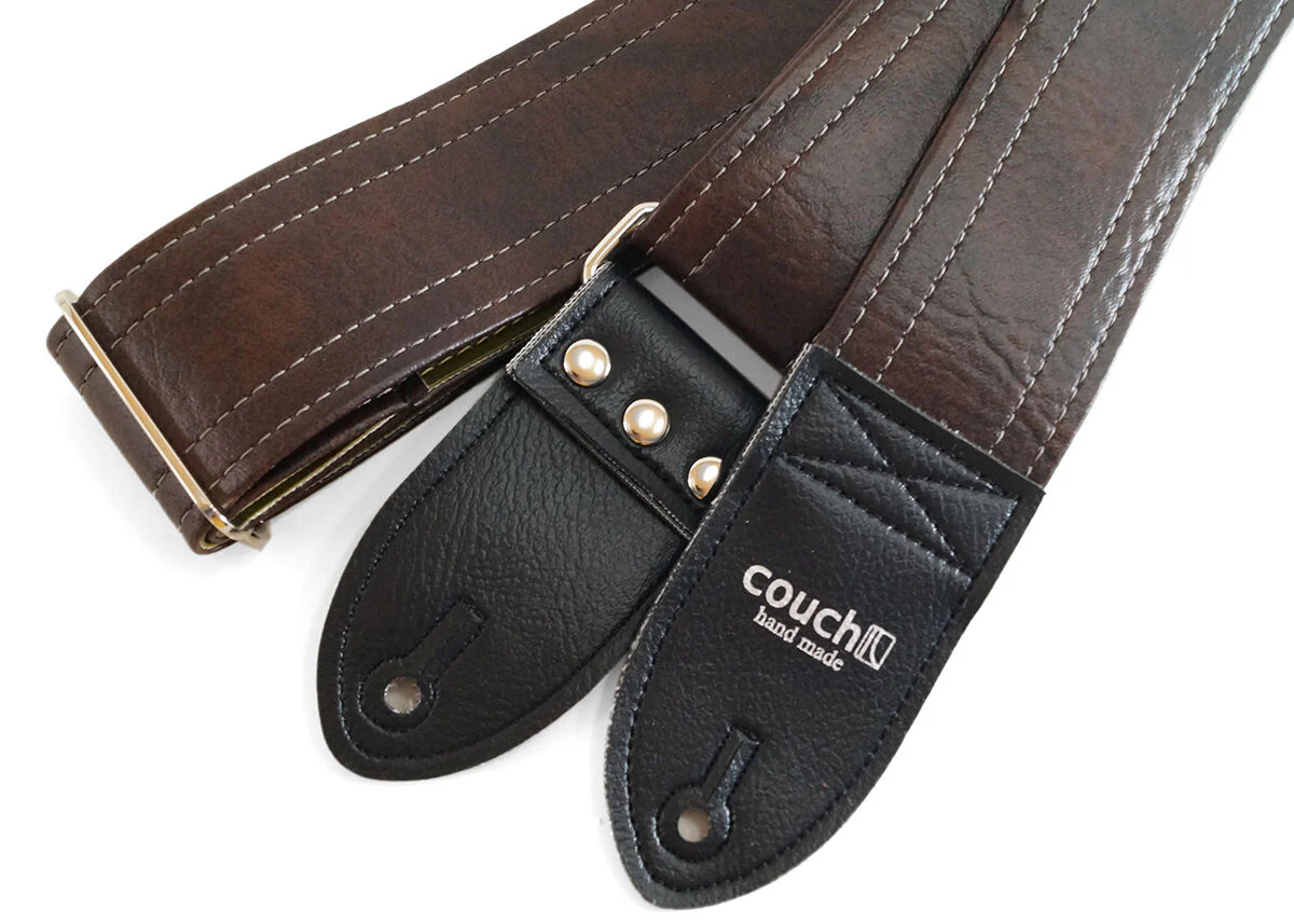 Couch The Brown Deadstock Luggage Guitar Strap - L013 - Image 3