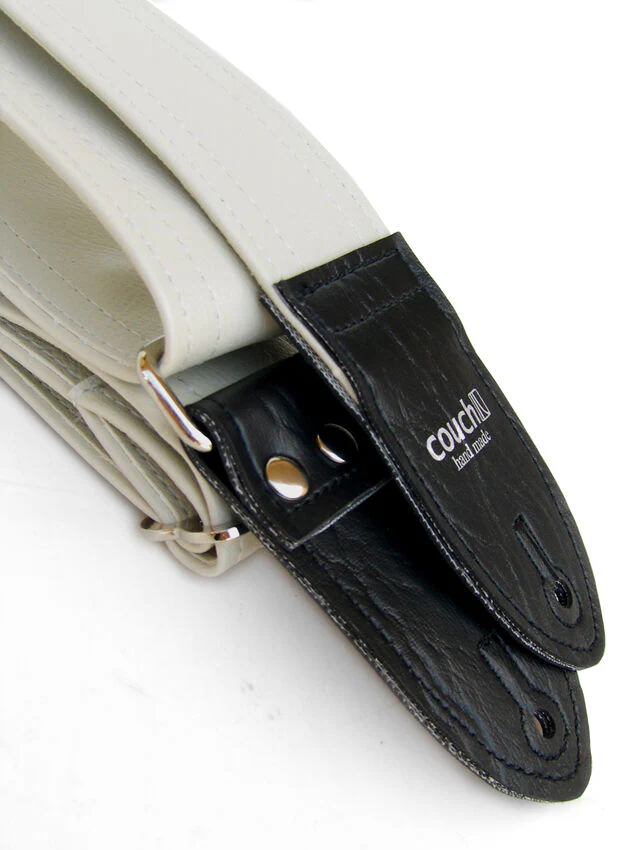 Couch The None More White Luggage Guitar Strap - L001 - Image 4