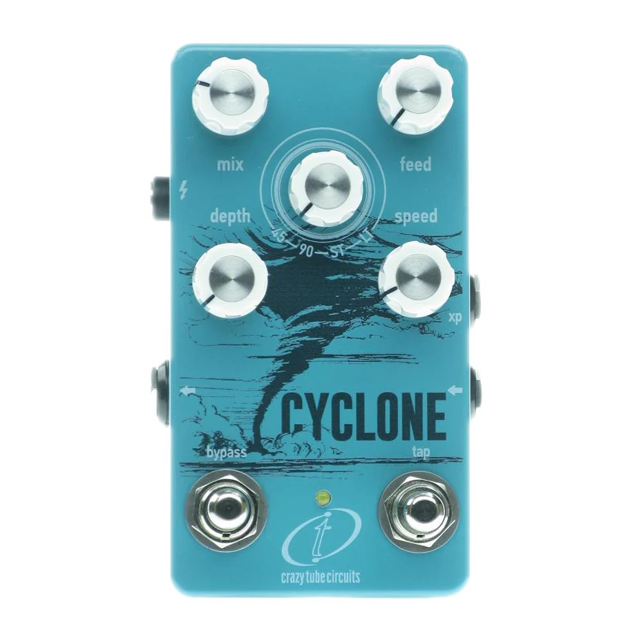 Crazy Tube Circuits Cyclone Phaser Guitar Effect Pedal - Image 3
