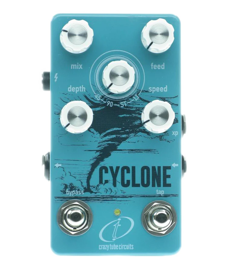 Crazy Tube Circuits Cyclone Phaser Guitar Effect Pedal - Image 4