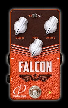 Crazy Tube Circuits Falcon Preamp Overdrive Guitar Effect Pedal - Image 2