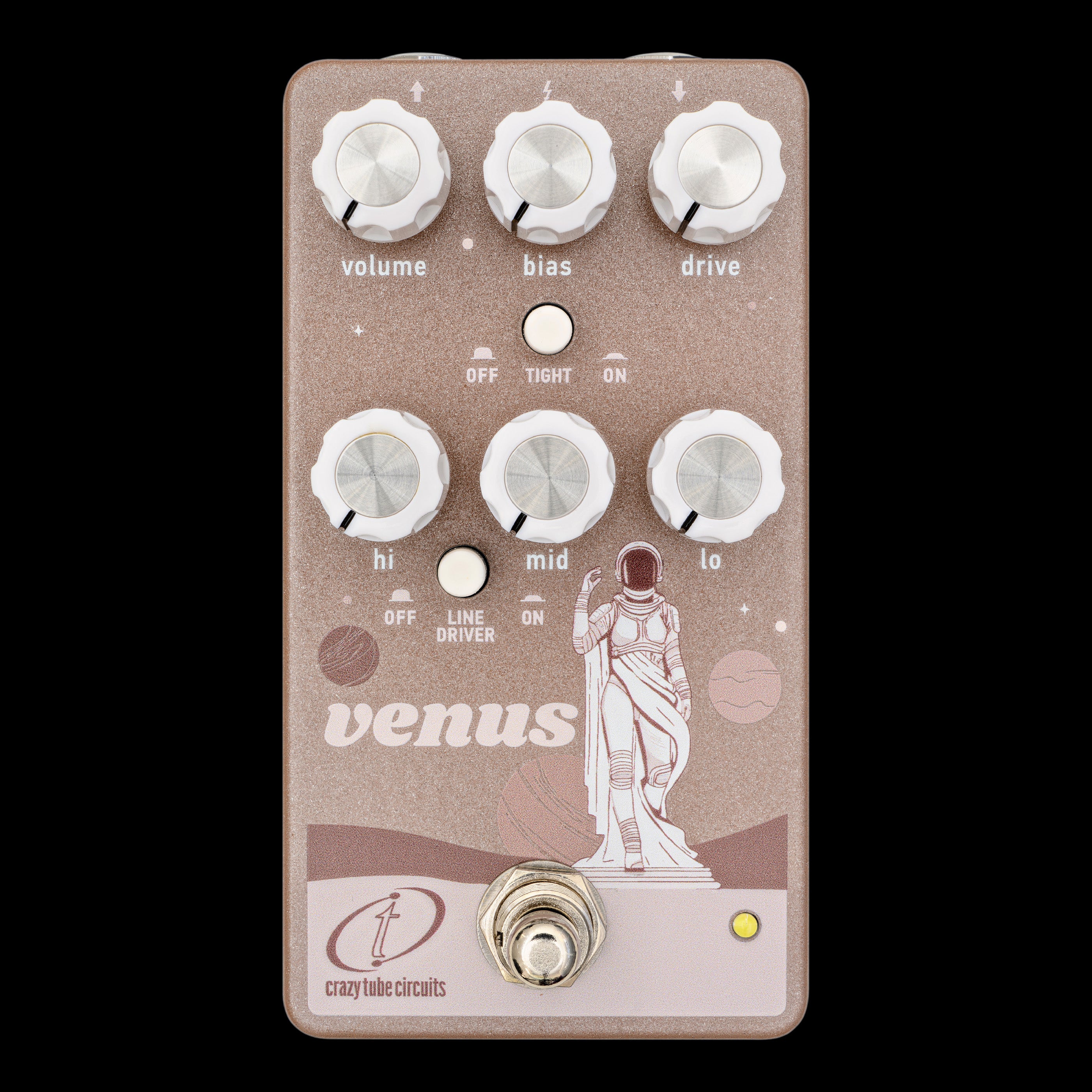 Crazy Tube Circuits Venus Overdrive Guitar Pedal