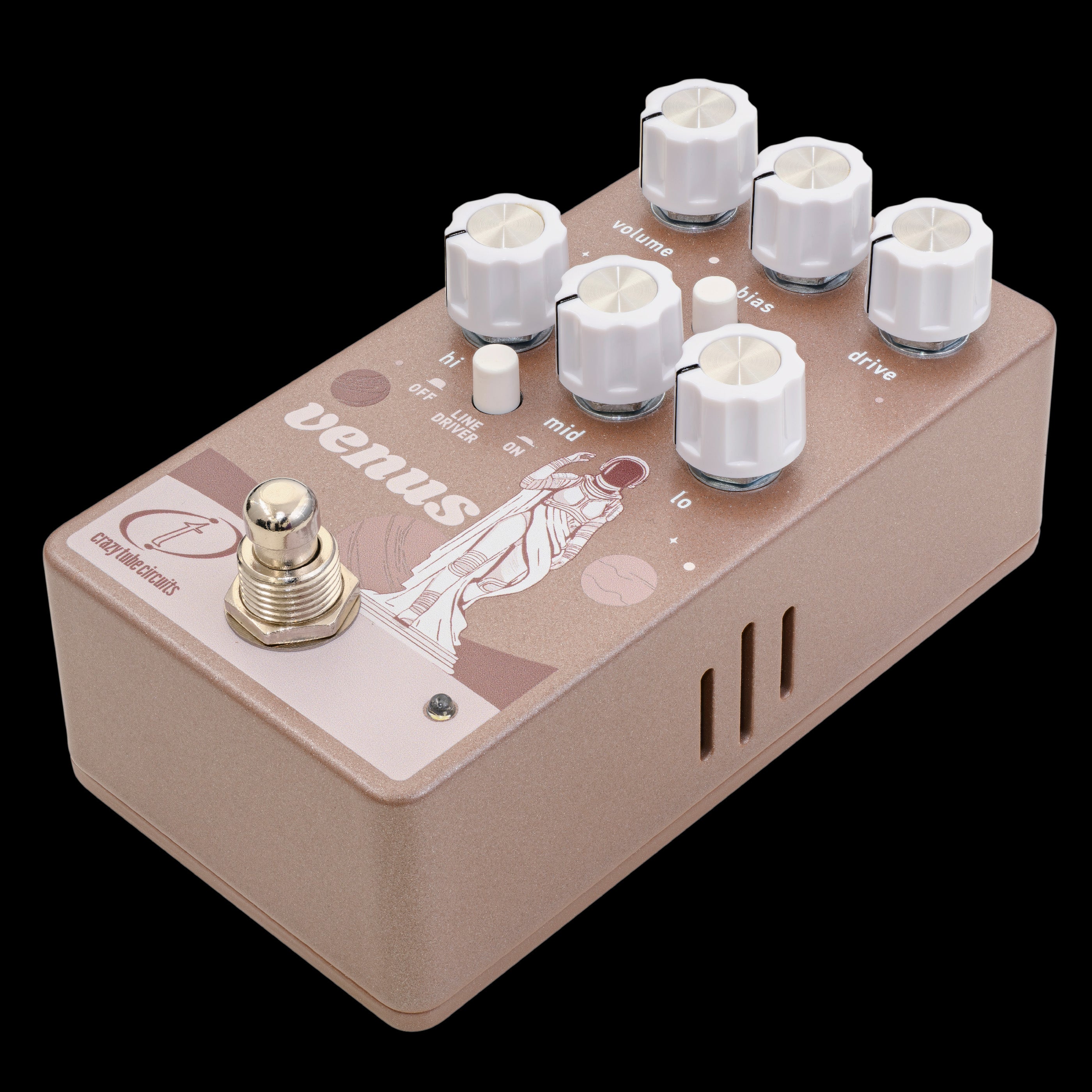 Crazy Tube Circuits Venus Overdrive Guitar Pedal - Image 3