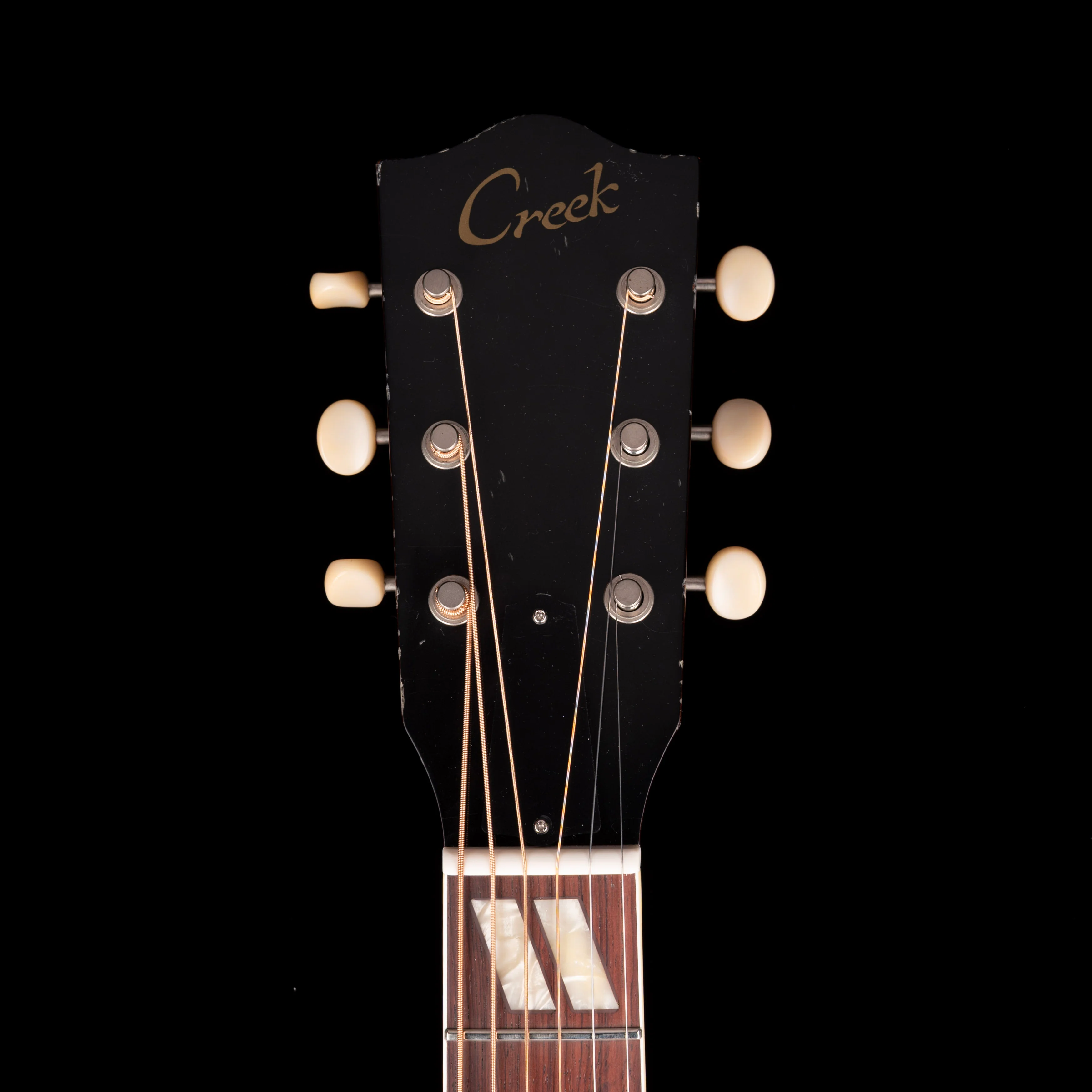 Creek Guitars Time Machine Series CSJ 1959 Aged Vintage Sunburst Acoustic with Case - Image 12