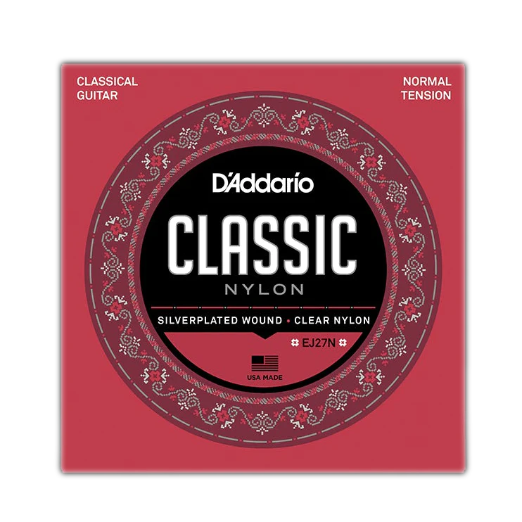 D'Addario EJ27N Set Student Clear/ Silver Normal Tension Strings
