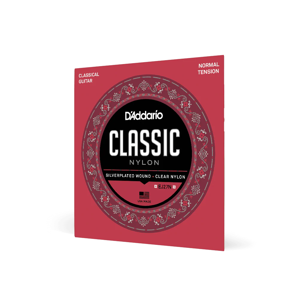 D'Addario EJ27N Set Student Clear/ Silver Normal Tension Strings - Image 2