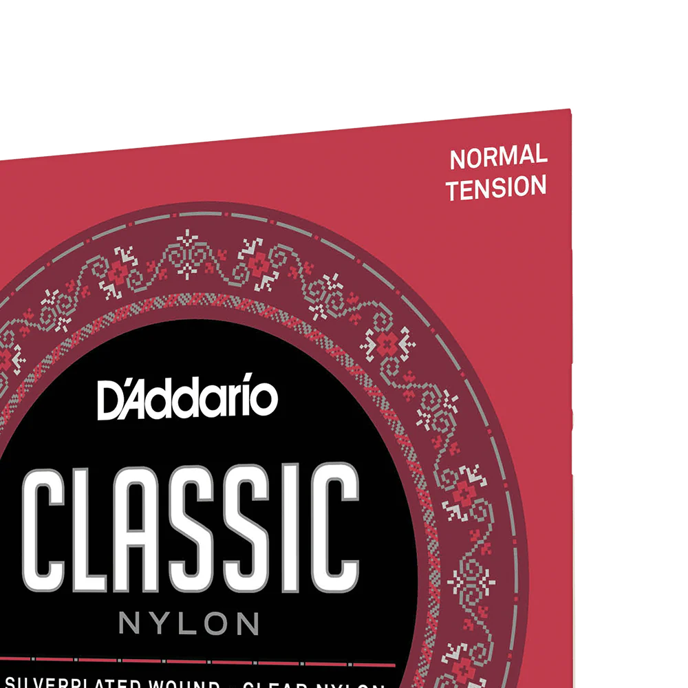 D'Addario EJ27N Set Student Clear/ Silver Normal Tension Strings - Image 3