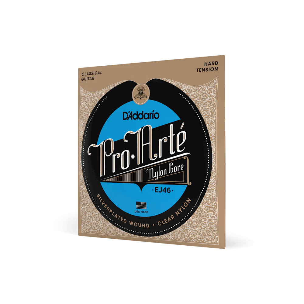 D'Addario EJ46 D'Addario EJ46 Set Pro Arte Clear/ Silver Hard Tension Strings - Image 2