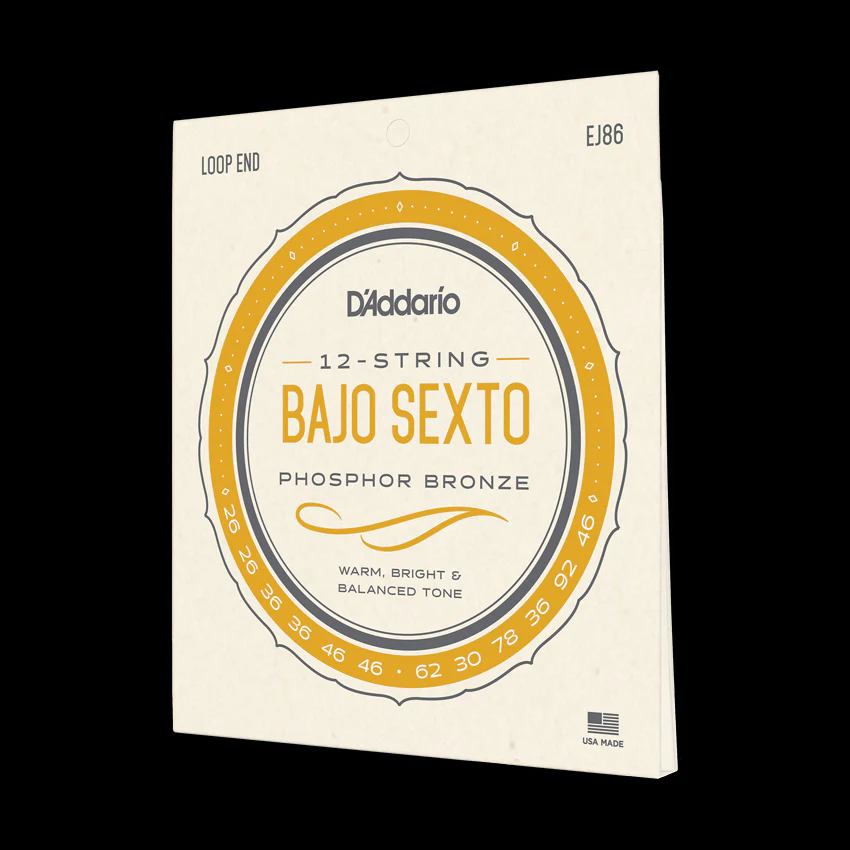 D'Addario EJ86 Set Bajo Sexto Phosphor Bronze Strings - Image 3