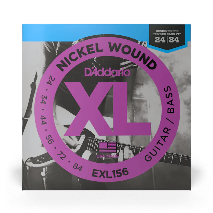 D'Addario EXL156 Set Electric Guitar/ Bass XL Fender VI Strings