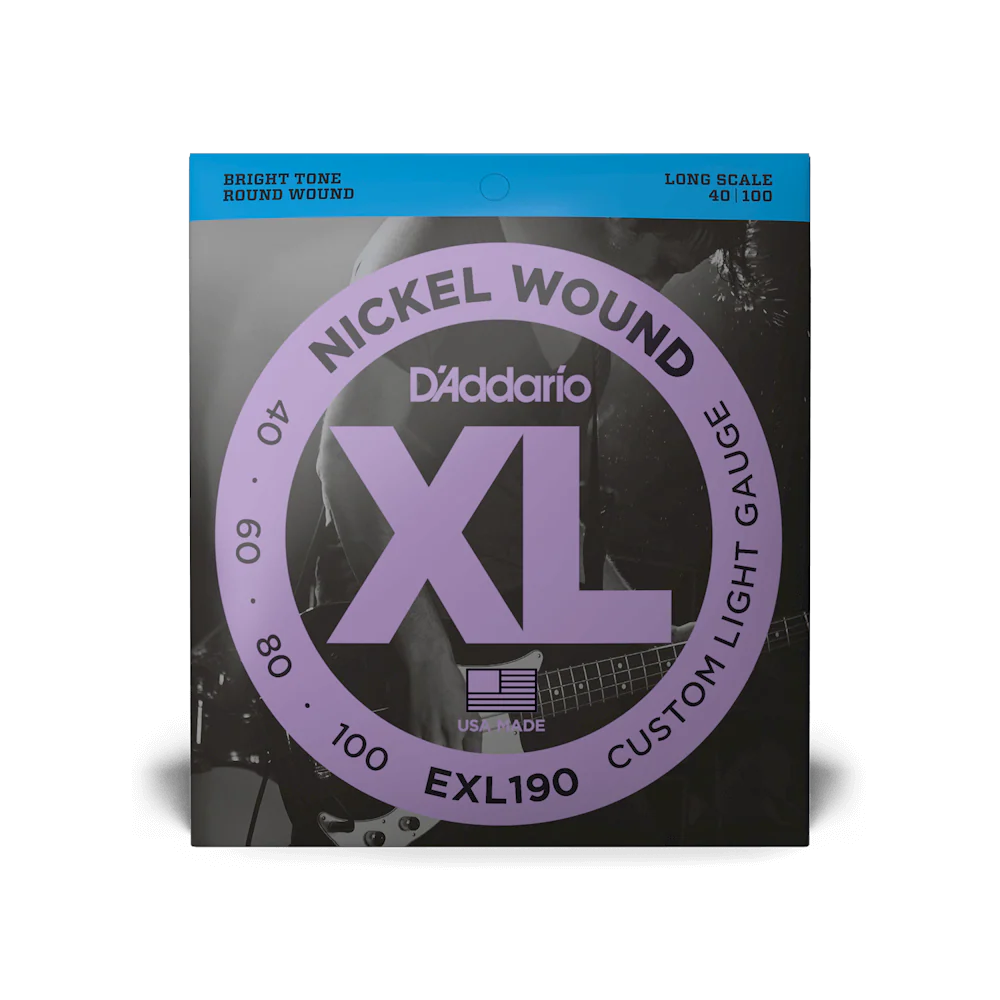 D'Addario EXL190 Set Bass XL 40-100 Long Scale Strings