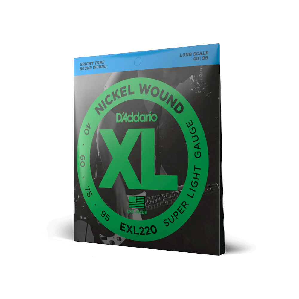 D'Addario EXL220 Set Bass XL 40-95 Long Scale Strings - Image 2