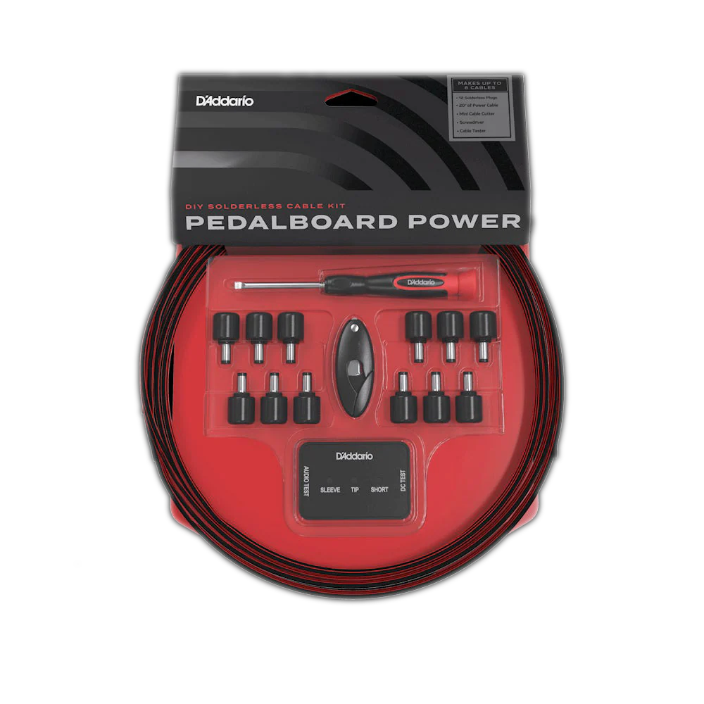 D'Addario PW-PWRKIT-20 DIY Solderless Pedalboard Power Cable Kit