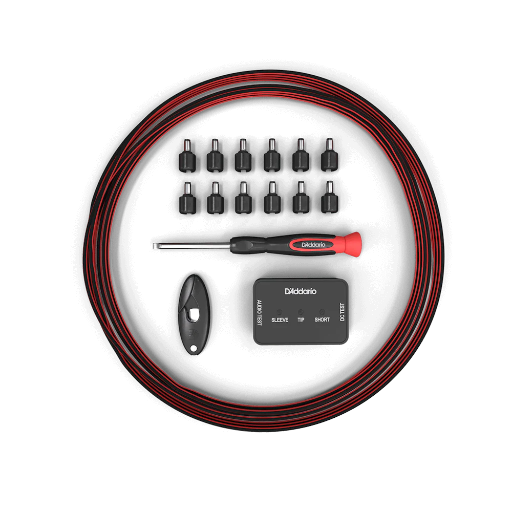 D'Addario PW-PWRKIT-20 DIY Solderless Pedalboard Power Cable Kit - Image 2