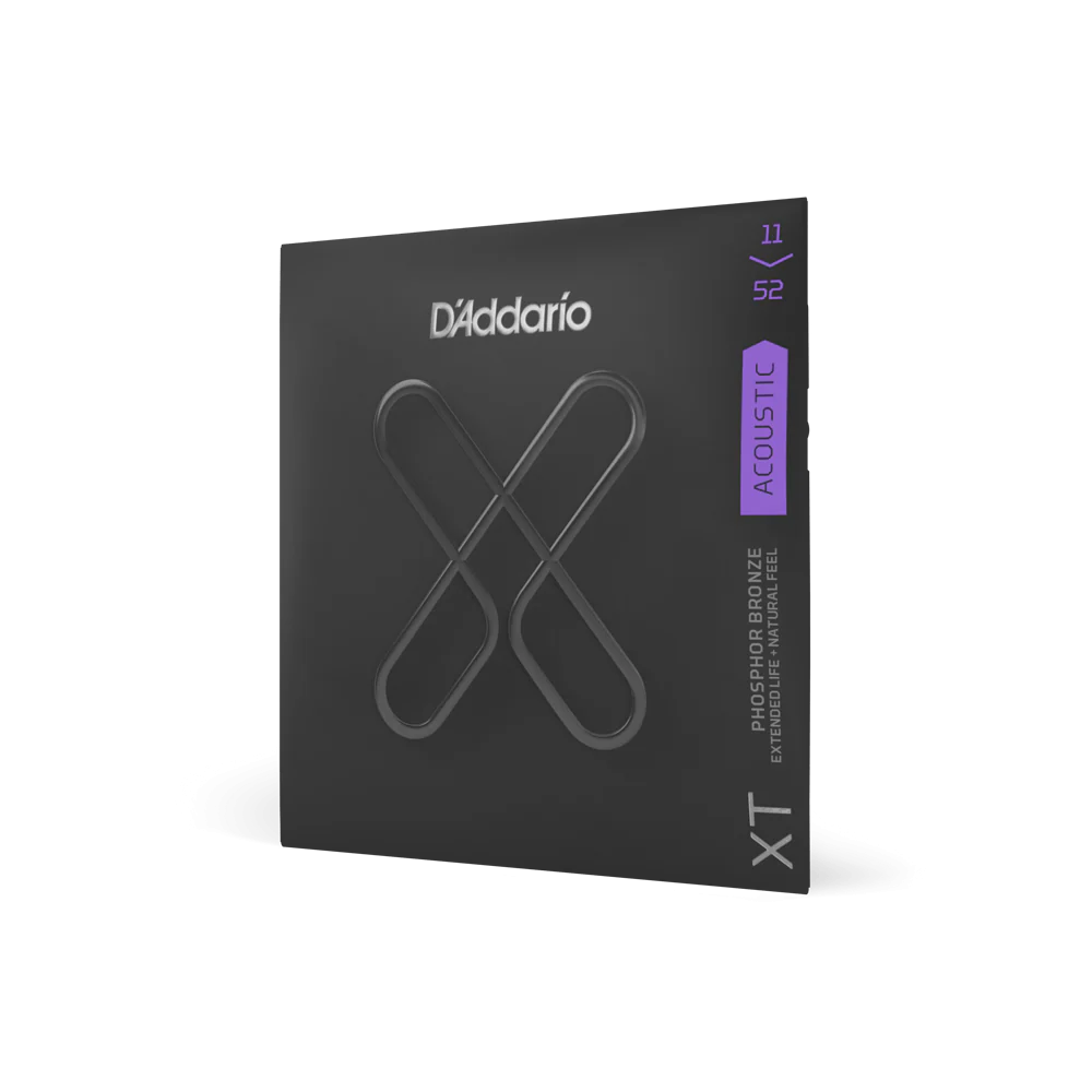D'Addario XTAPB1152 XT 11-52 Phosphor Bronze Acoustic Strings - Image 3