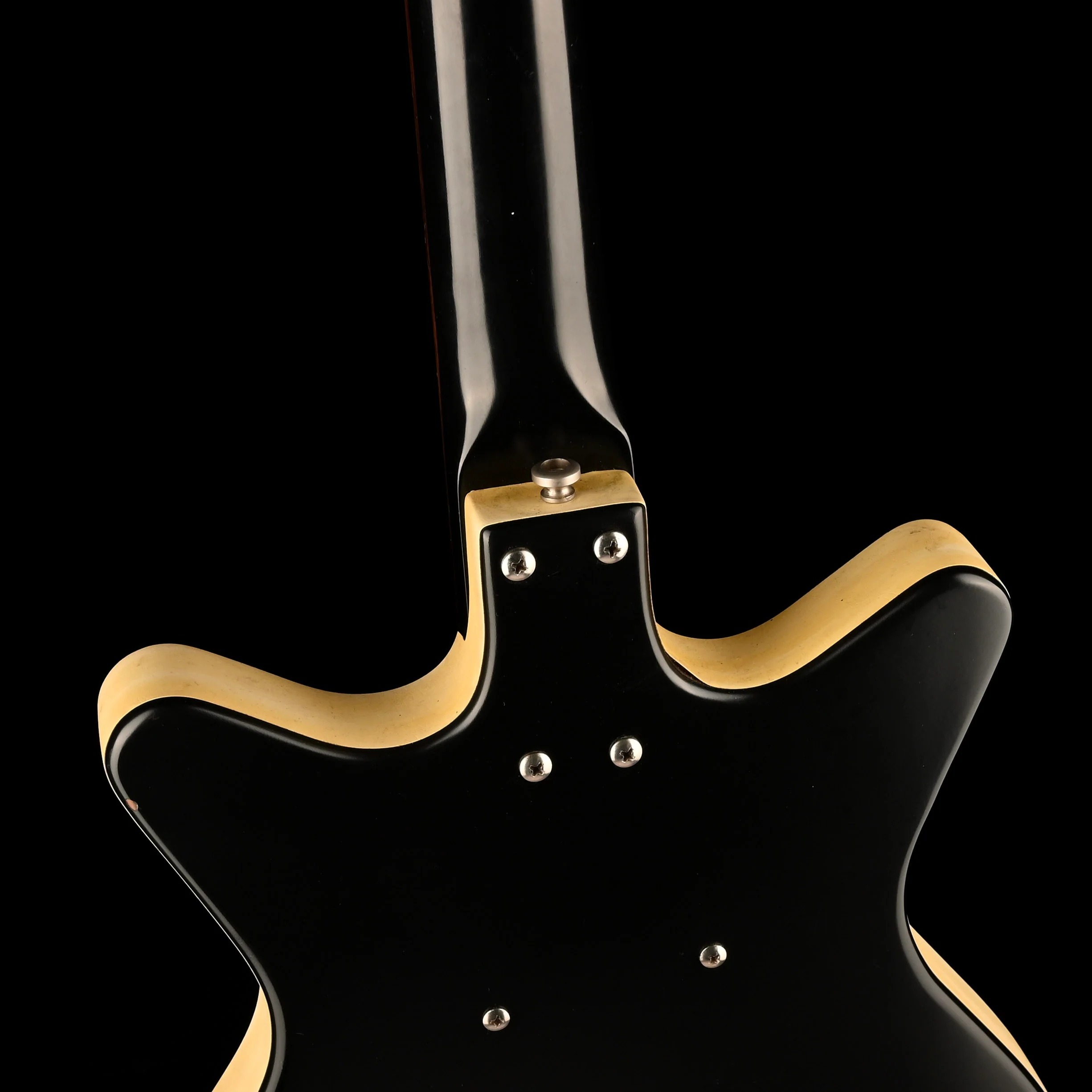 Used Danelectro DC59 Black Solid Body Electric Guitar - Image 12