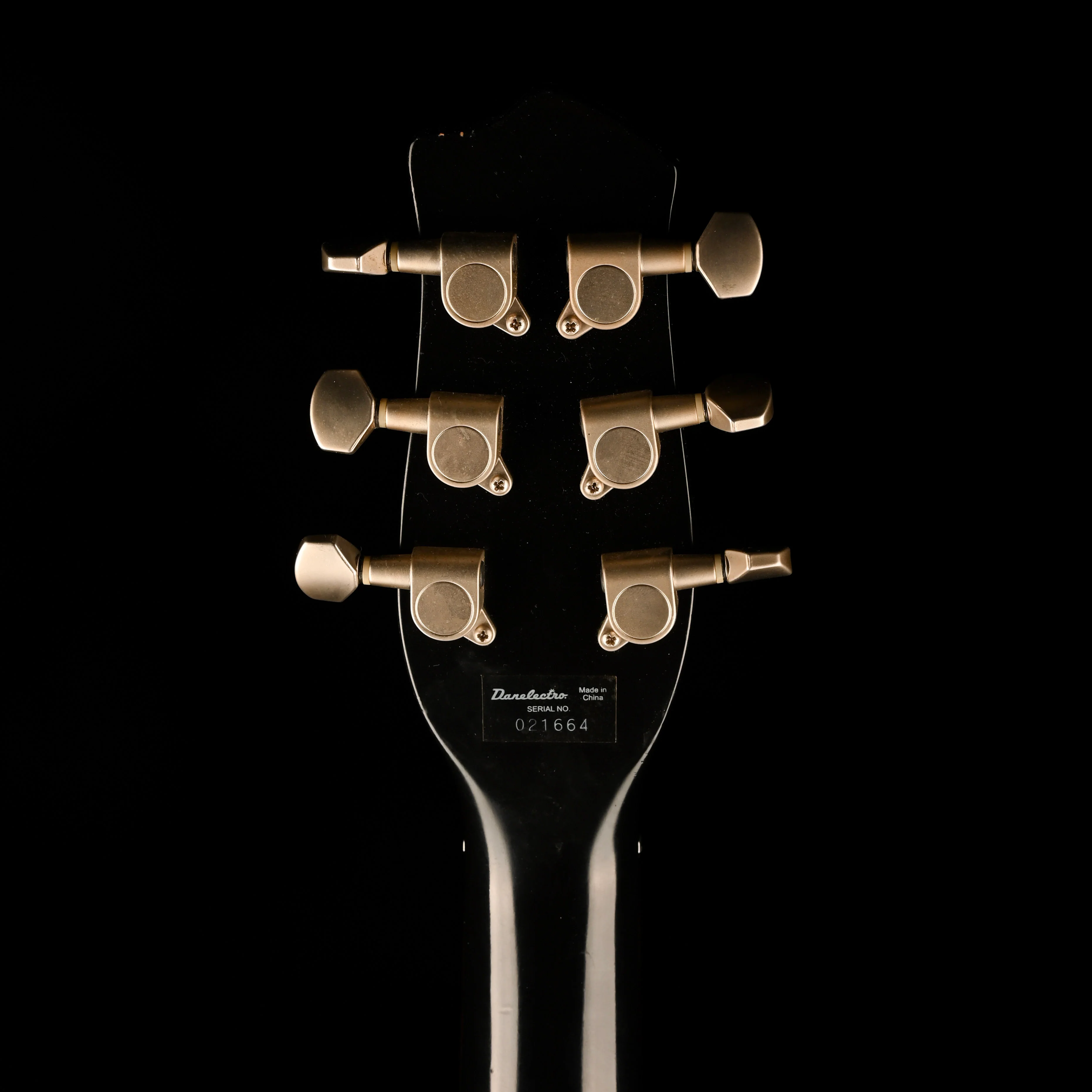 Used Danelectro DC59 Black Solid Body Electric Guitar - Image 15