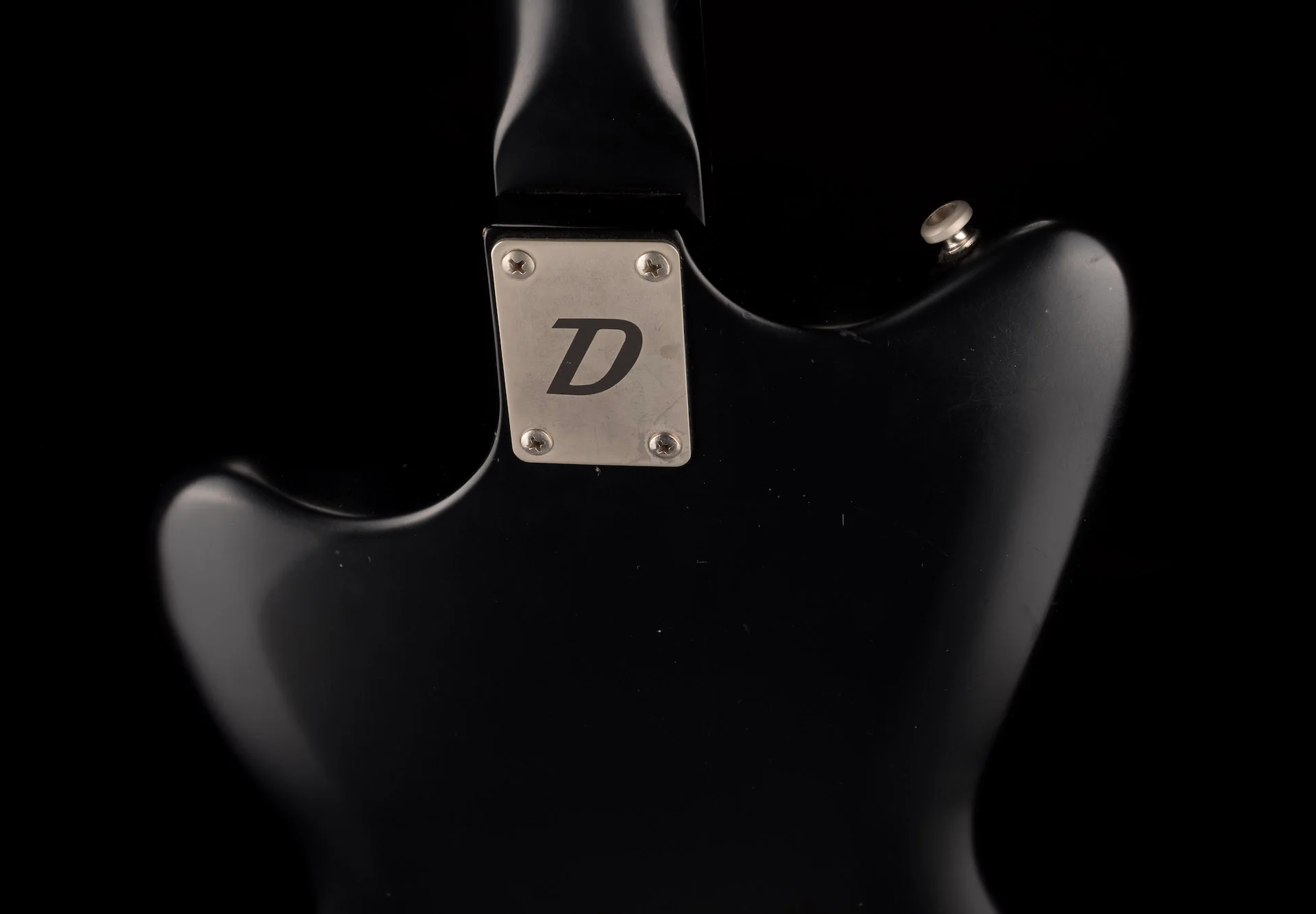 Danelectro Dead on 67 Black Electric Guitar With Gig Bag - Image 15