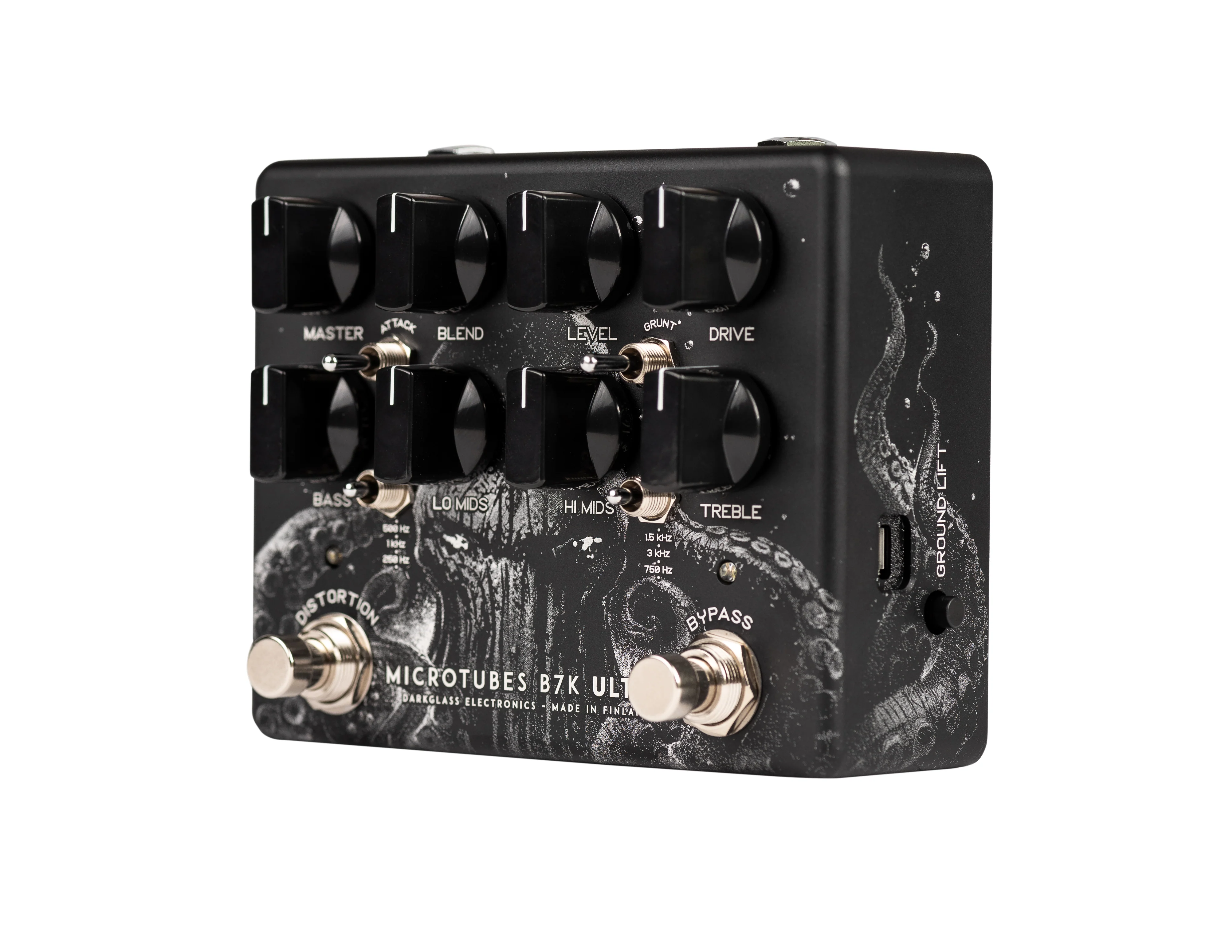 Darkglass Electronics Limited Edition "The Squid" Microtubes B7K Ultra Distortion EQ Effect Pedal - Image 3