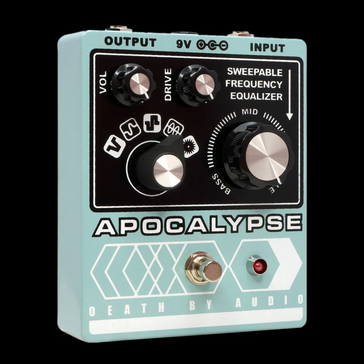 Death By Audio Apocalypse Distortion Overdrive Fuzz EQ Guitar Pedal - Image 2