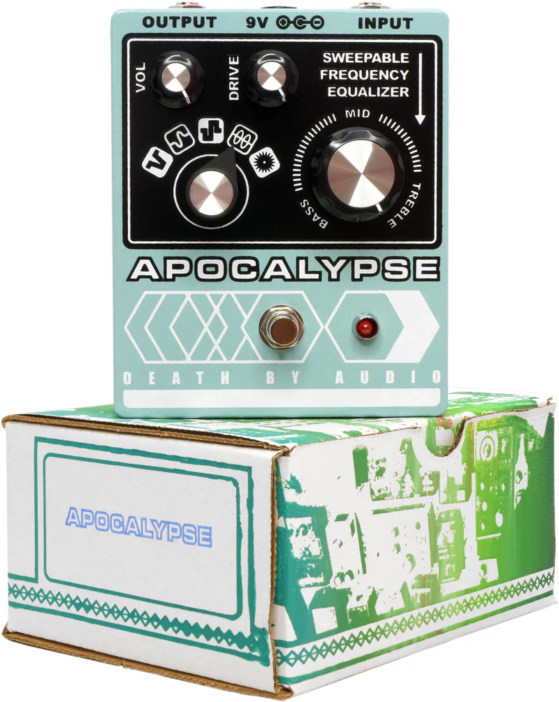 Death By Audio Apocalypse Distortion Overdrive Fuzz EQ Guitar Pedal - Image 4