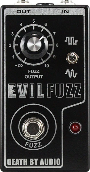 Death By Audio Evil Fuzz Guitar Effect Pedal - Limited Run!